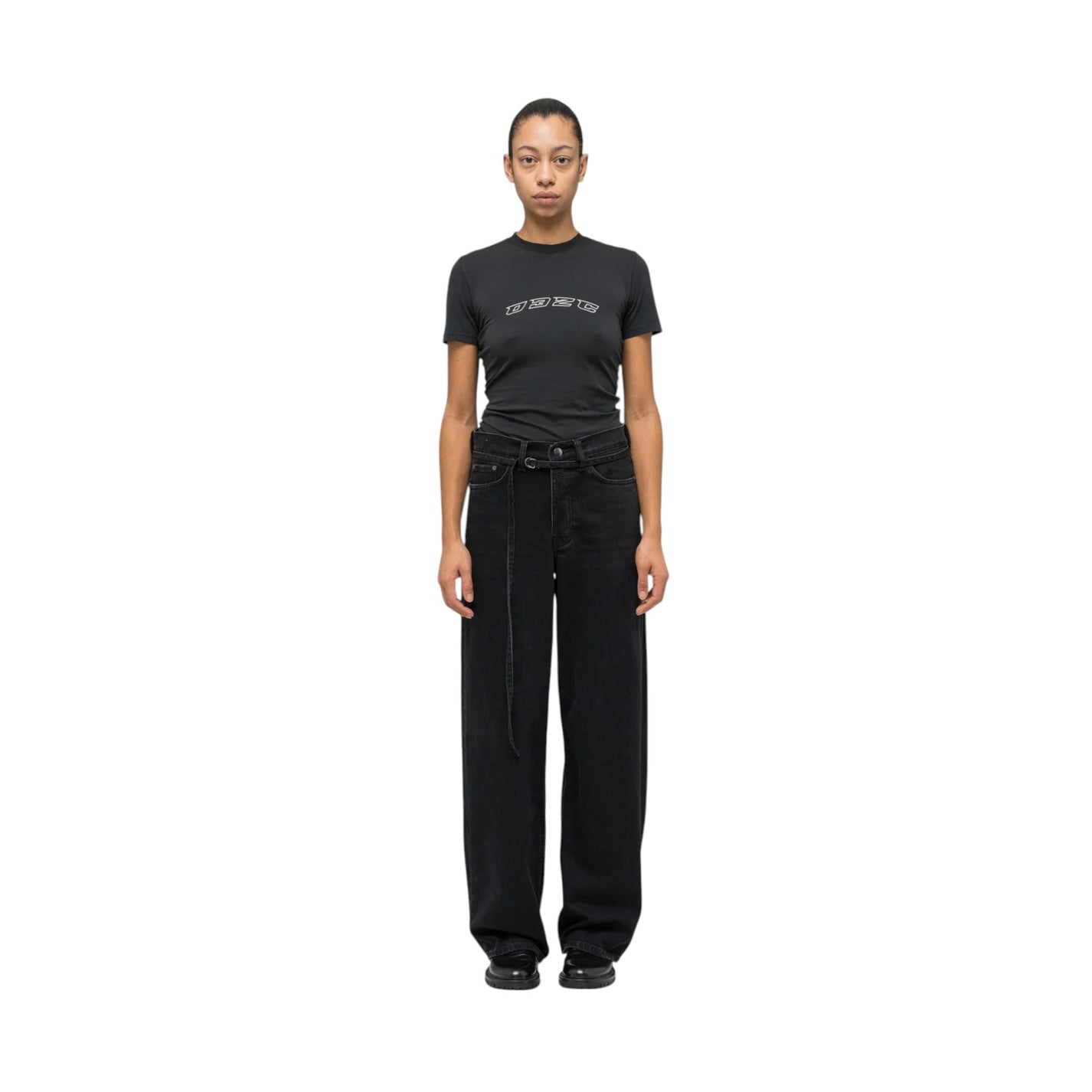 032C "DOWN TO EARTH" WIDE LEG JEANS - 032C