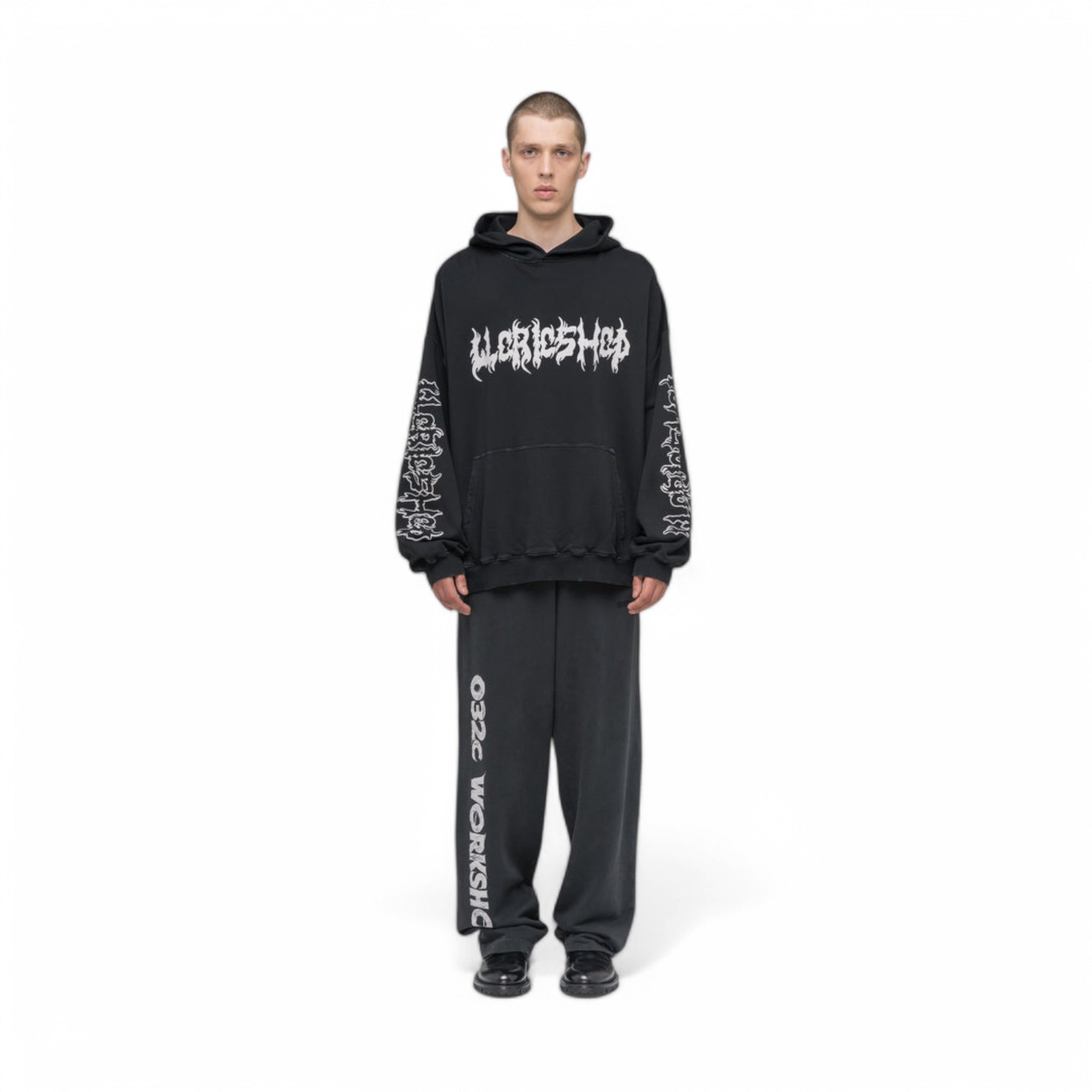 VIP【関税送料無料】希少 032C Faithless Oversized Hoodie FAITHLESS