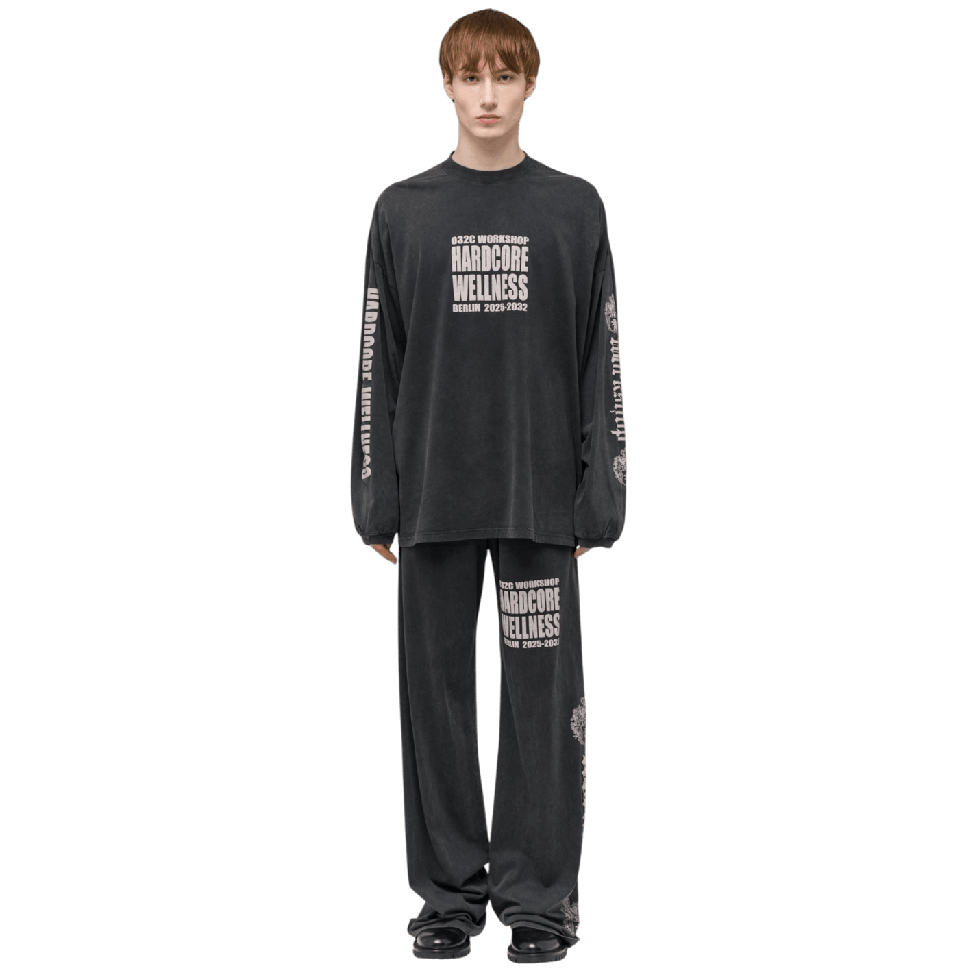 032C Hardcore Wellness Oversized Longsleeve - 032C