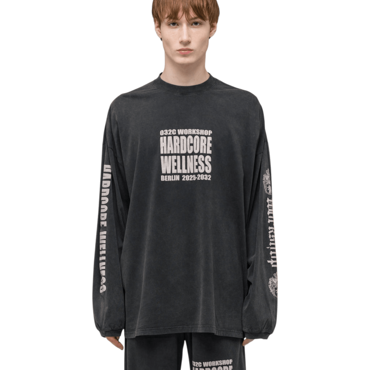 032C Hardcore Wellness Oversized Longsleeve - 032C