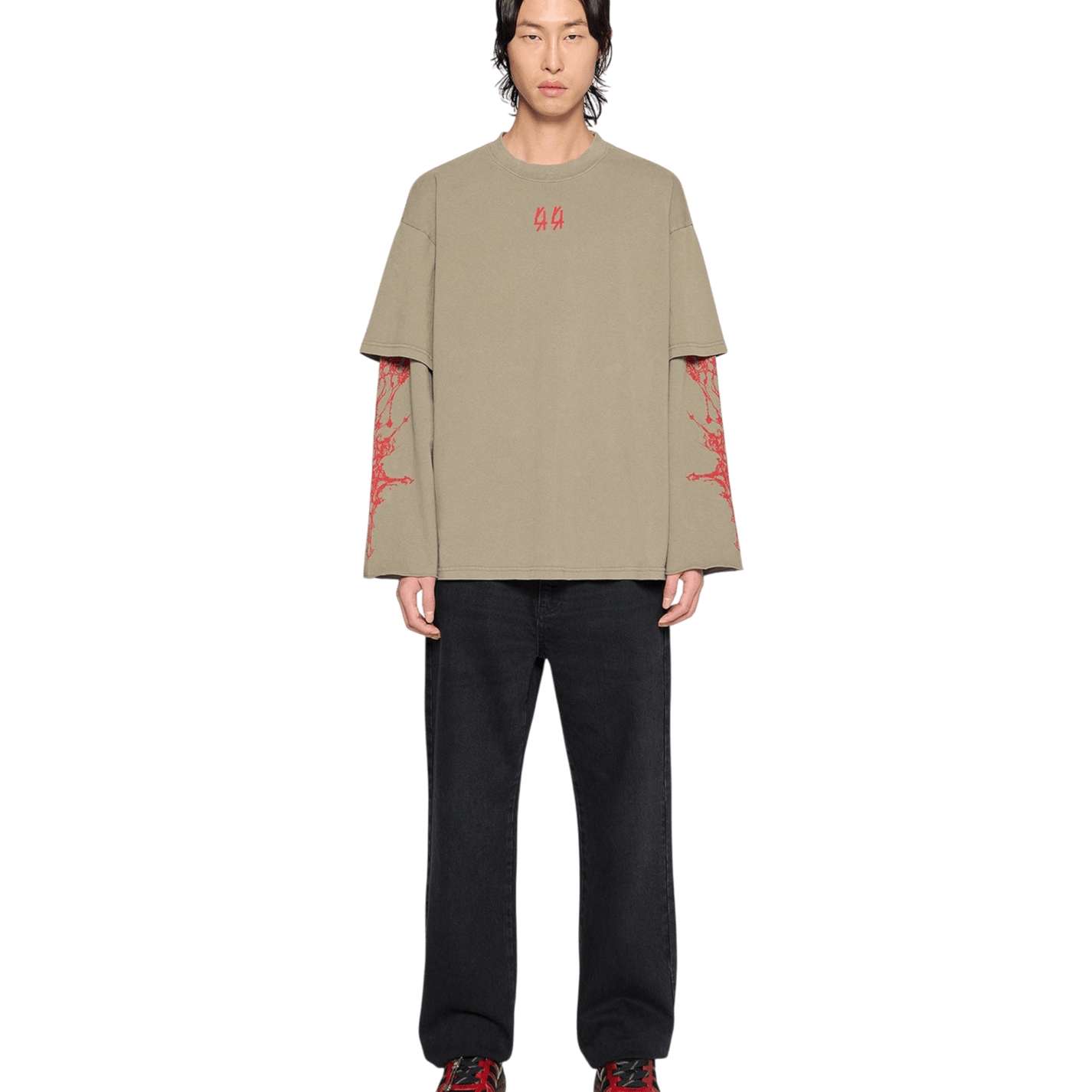 44Label Ewigkeit Double Sleeve T-Shirt - 44 Label Group