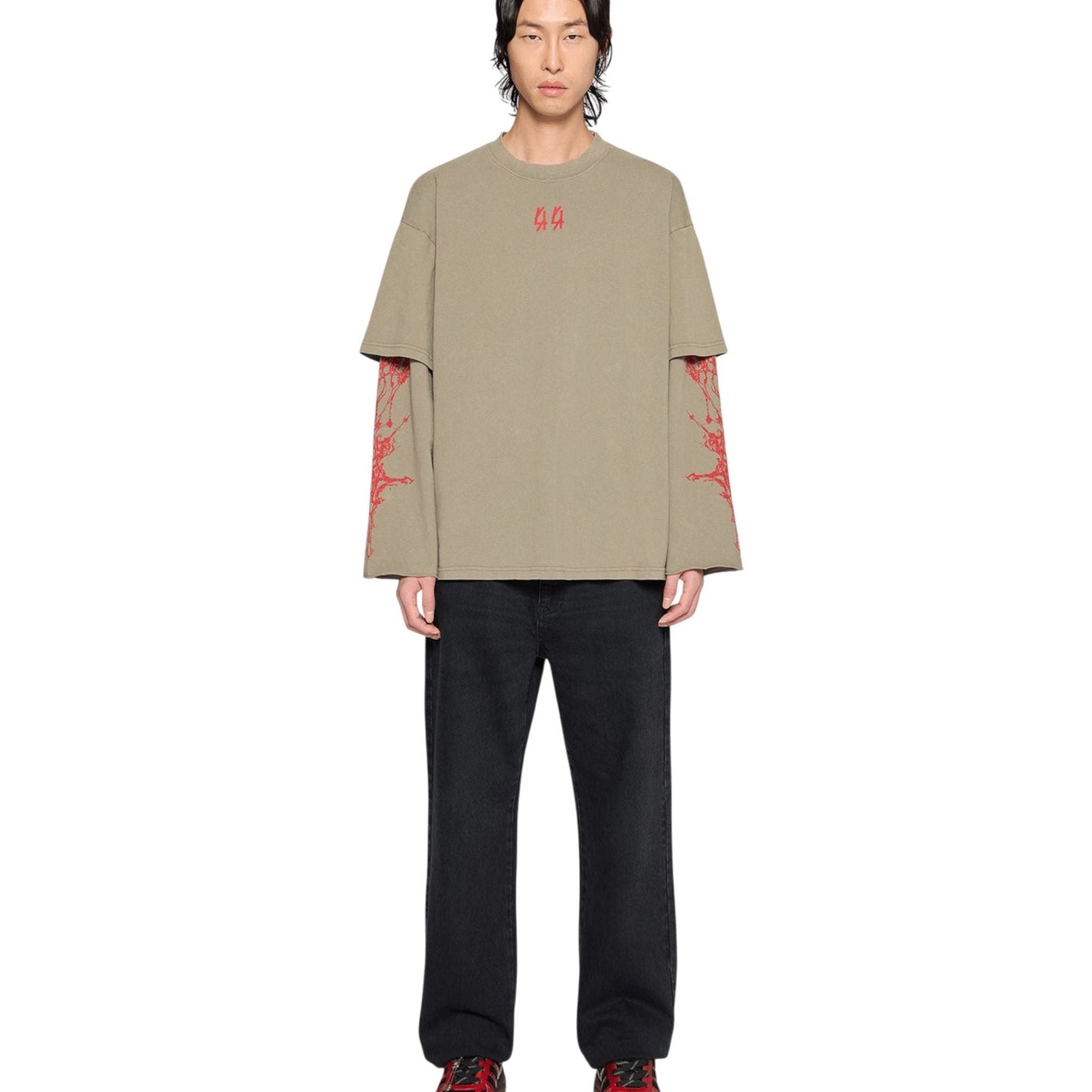 44Label Ewigkeit Double Sleeve T-Shirt - 44 Label Group