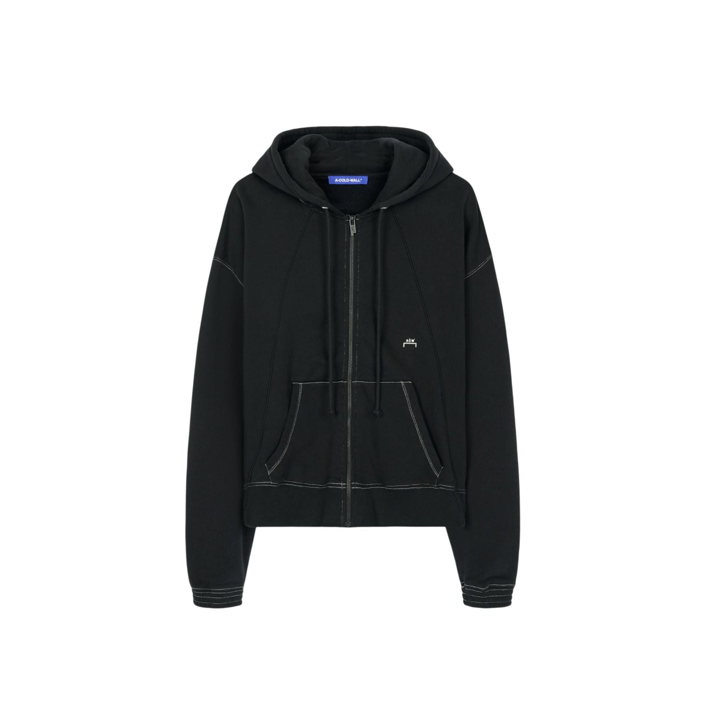 A - COLD - WALL Millbank Zip Hoodie Onyx - A - COLD - WALL