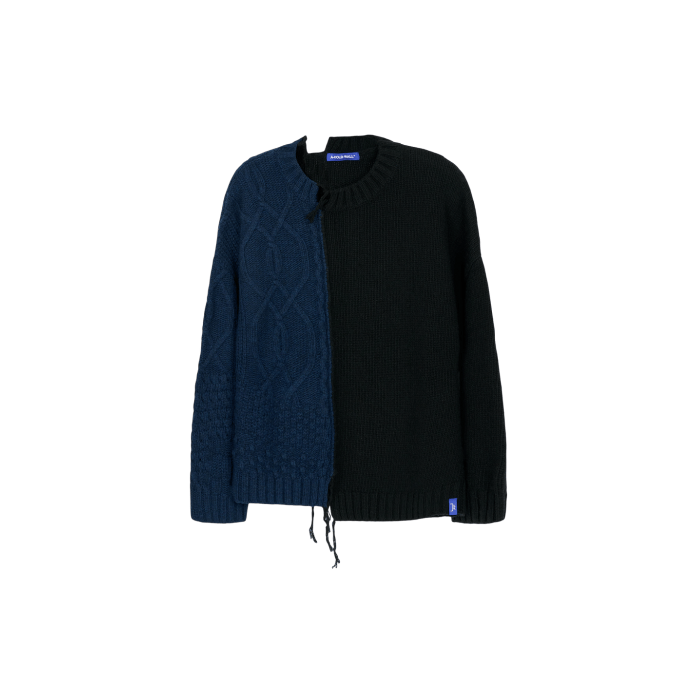 A - COLD - WALL Ruptured Knit Onyx - A - COLD - WALL