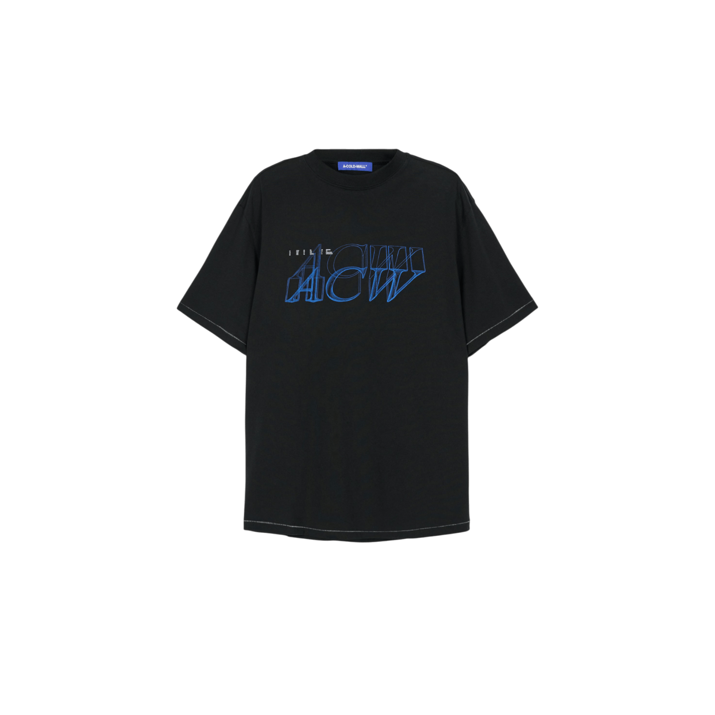 A - COLD - WALL Serif T-Shirt Onyx - A - COLD - WALL