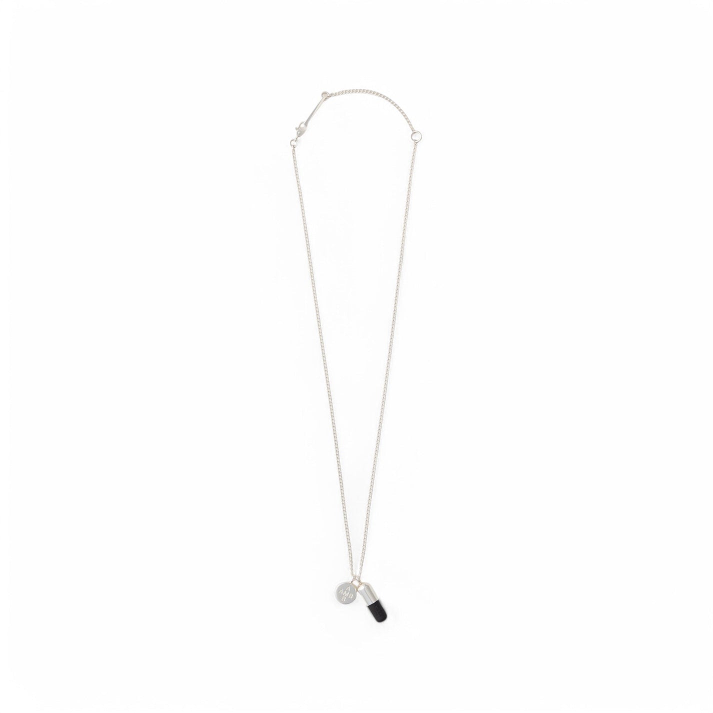 Ambush Pill - Charm Necklace 2 Silver - Black - Ambush