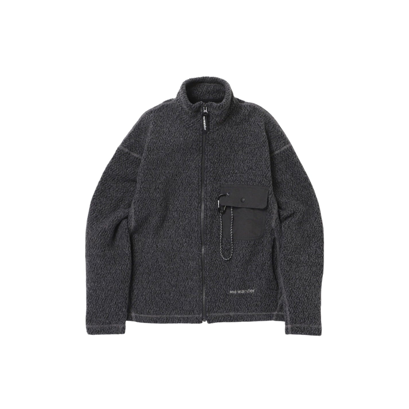 And Wander Re Wool JQ Stand Zip - and wander