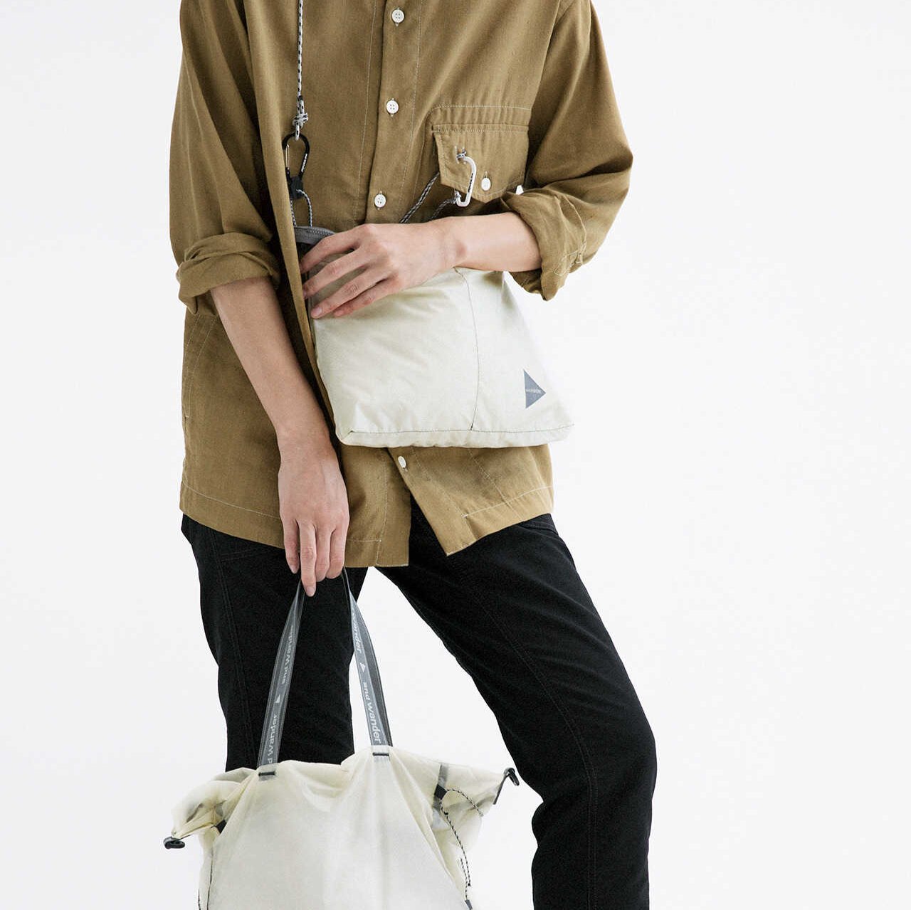 and Wander Sil Sacoche Shoulder Bag - and Wander