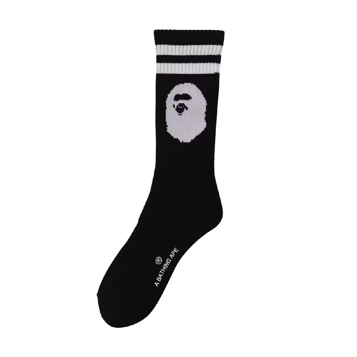 Bape Ape Head Line Socks - A Bathing Ape