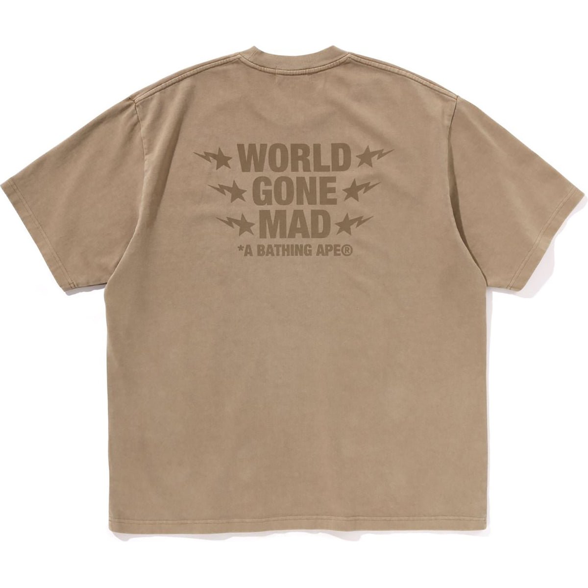Bape WGM Garment Dyed T-Shirt - A Bathing Ape