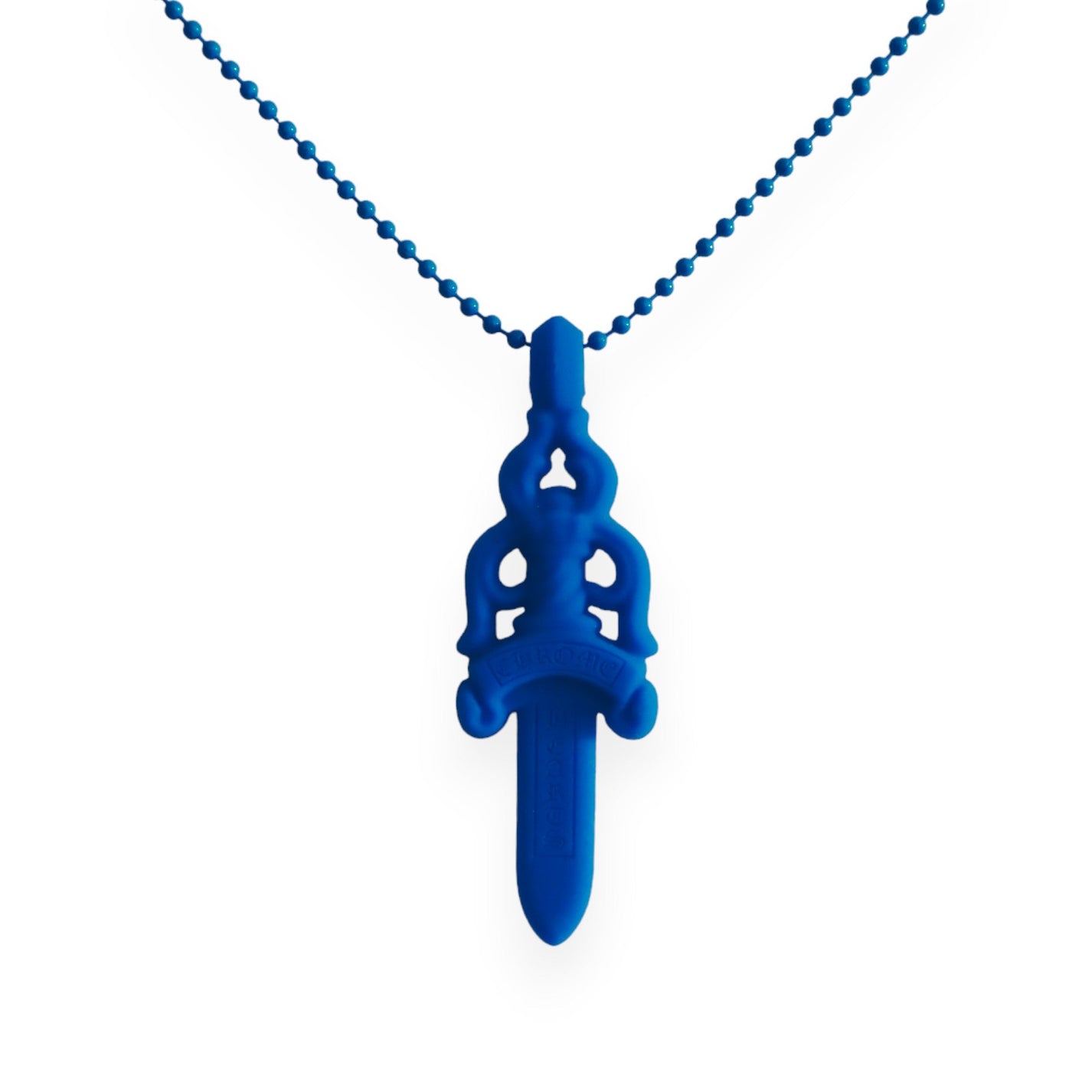 Chrome Hearts Silicone Dagger Pendant Necklace - Chrome Hearts