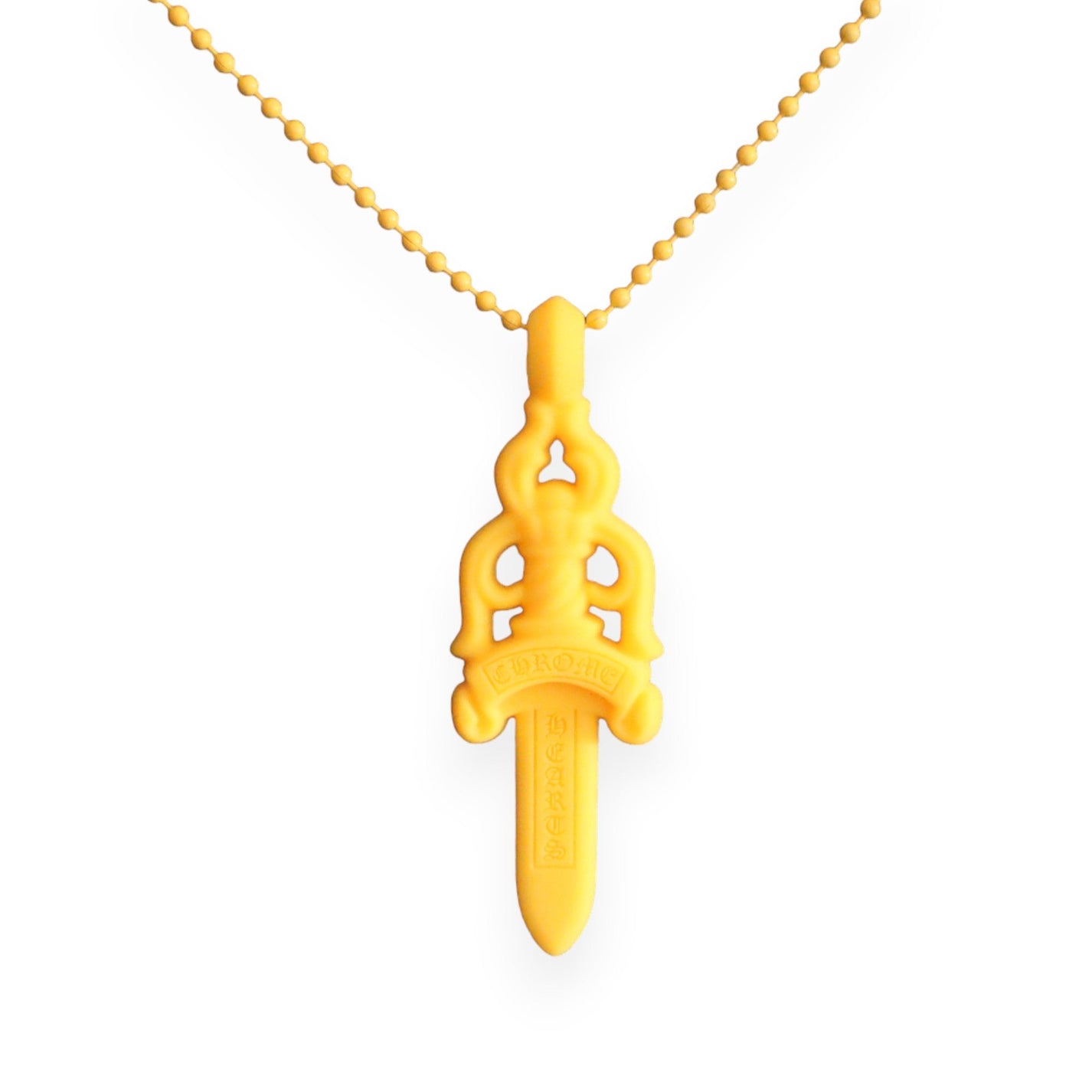 Chrome Hearts Silicone Dagger Pendant Necklace - Chrome Hearts