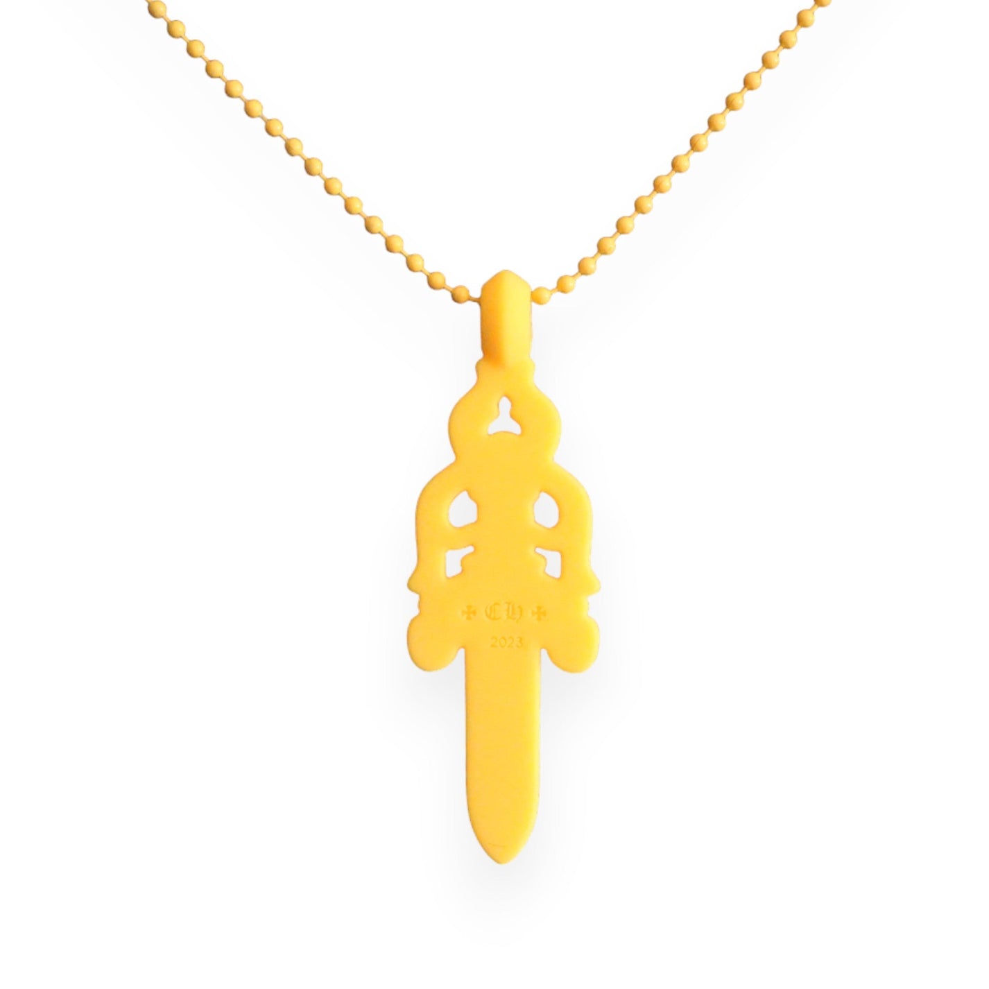Chrome Hearts Silicone Dagger Pendant Necklace - Chrome Hearts
