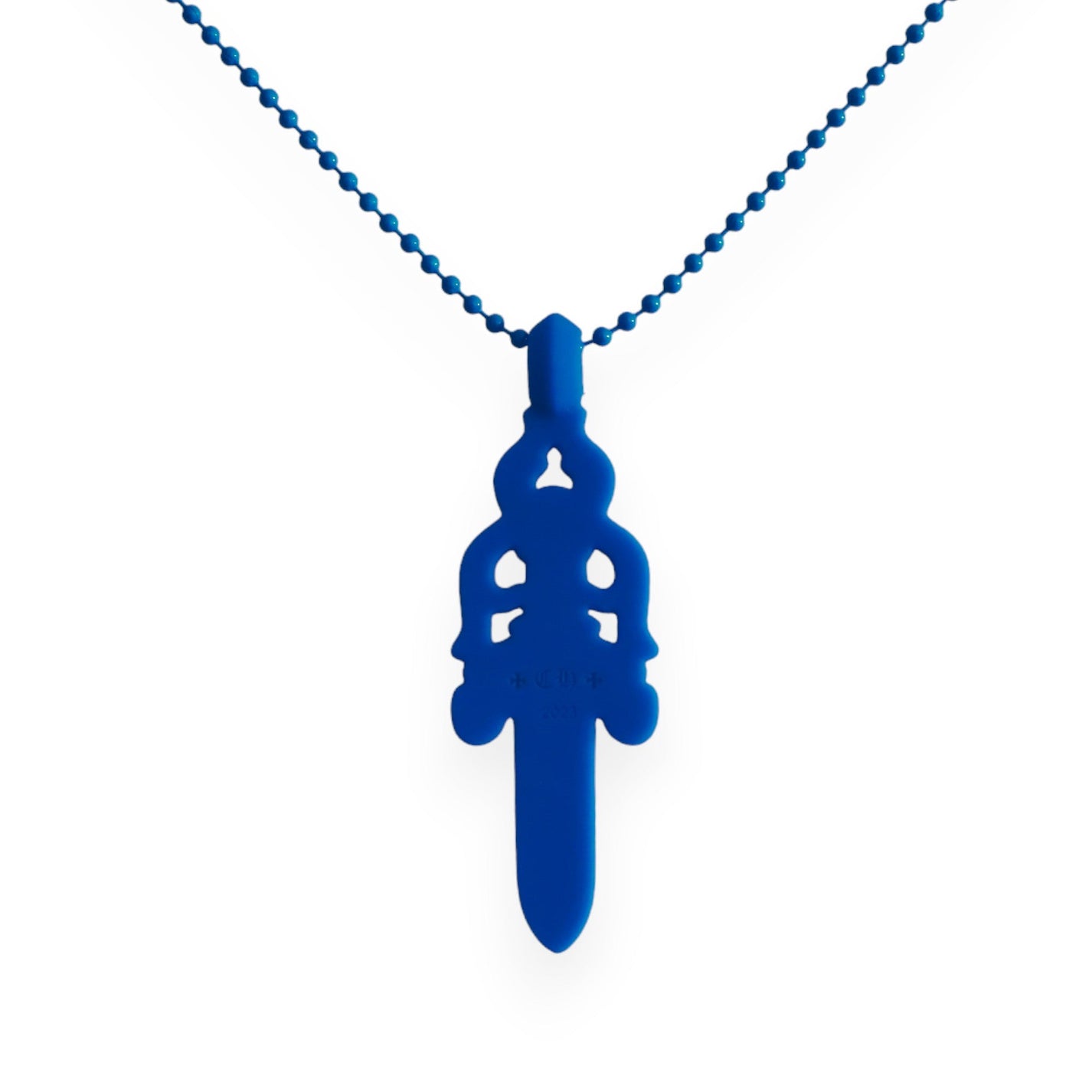 Chrome Hearts Silicone Dagger Pendant Necklace - Chrome Hearts