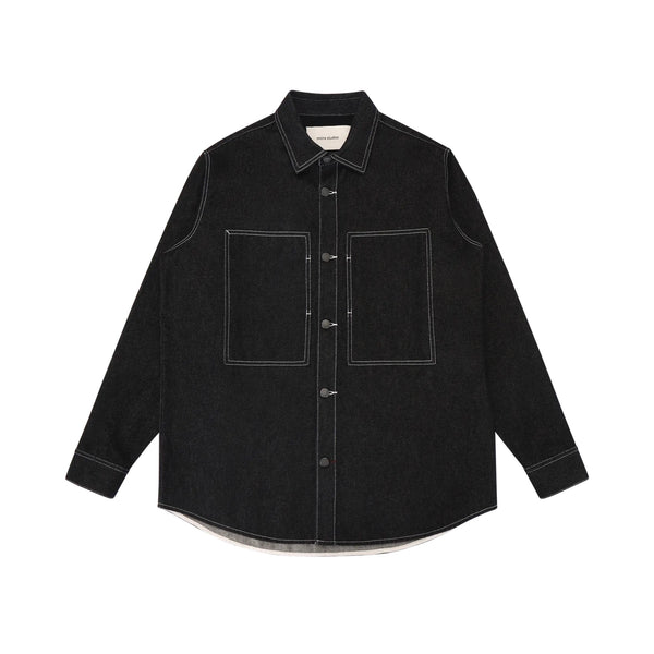 Entire Studios, Entire Studios Denim Shirt Raw Black