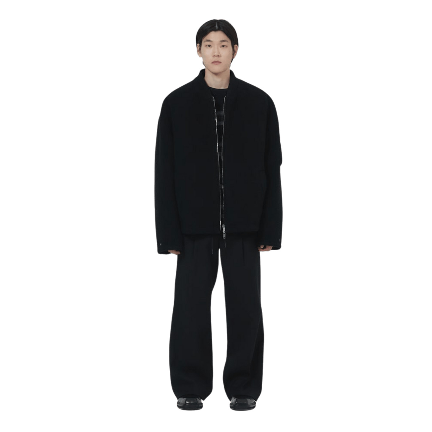 Juun.J Fuzzy Fleece Zip - Up - Juun.J
