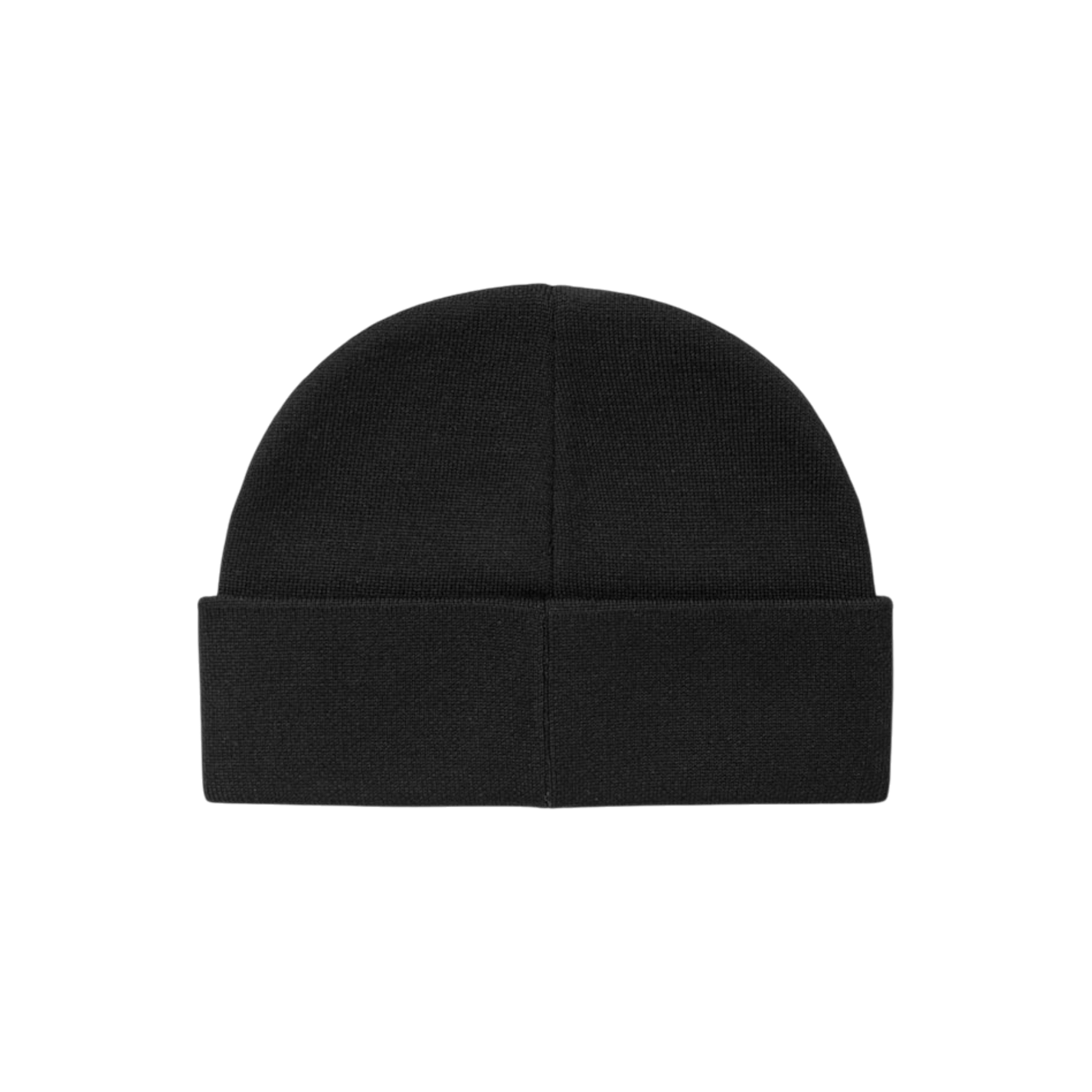 Juun.J Leather Patched Wool Solid Beanie - Juun.J