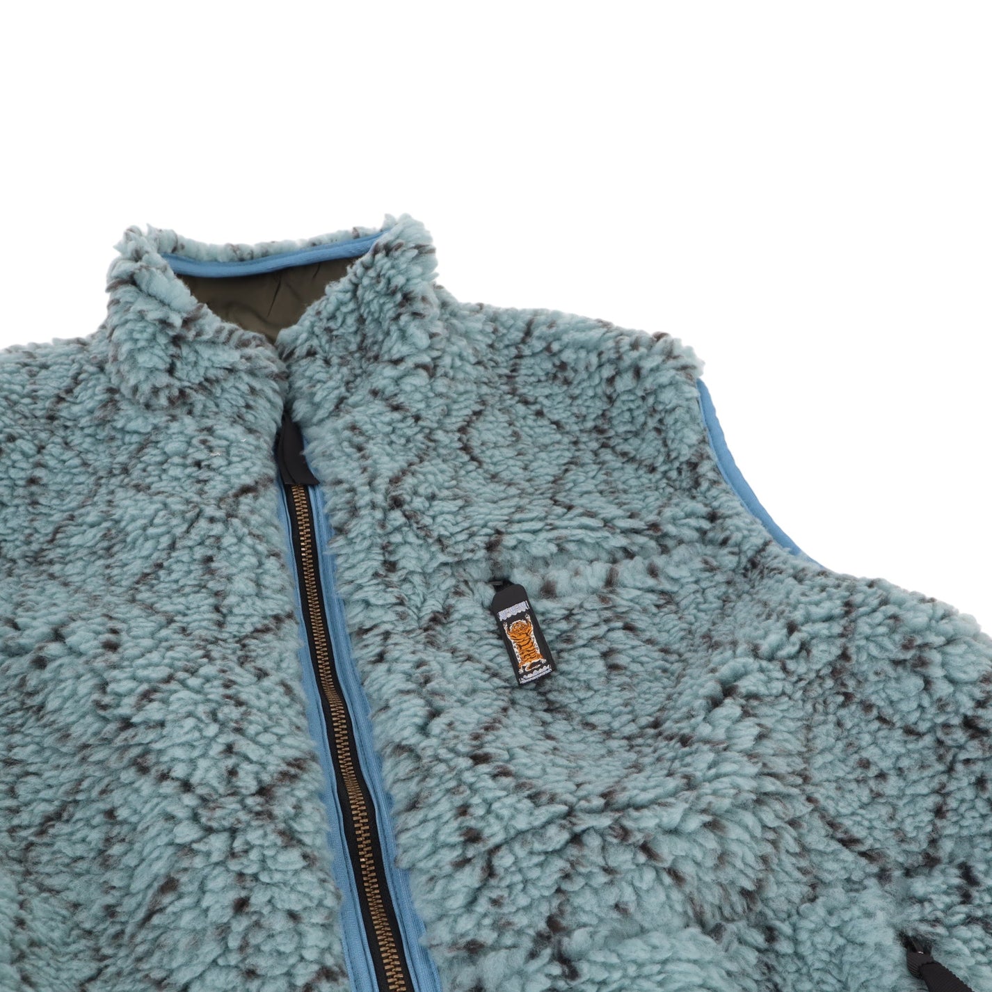 Kapital Sashiko Boa Fleece Vest - Kapital