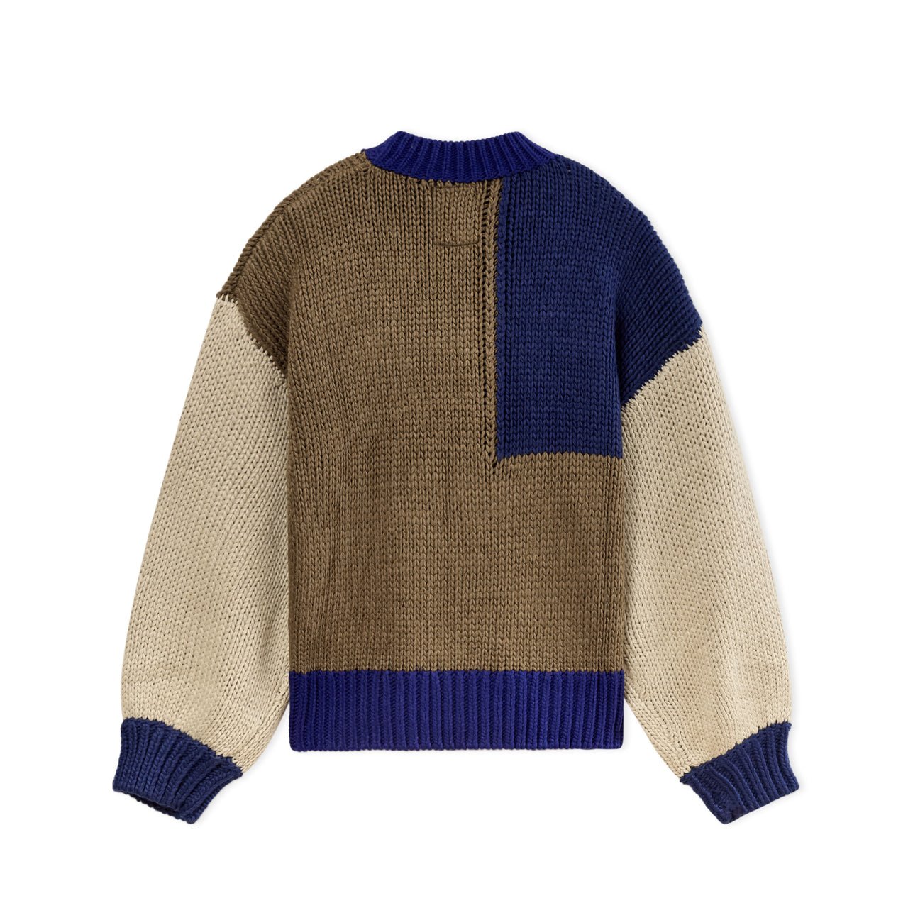 Kidsuper Studios Heavy Gauge Girl in Stripes Sweater Blue - Kidsuper Studios