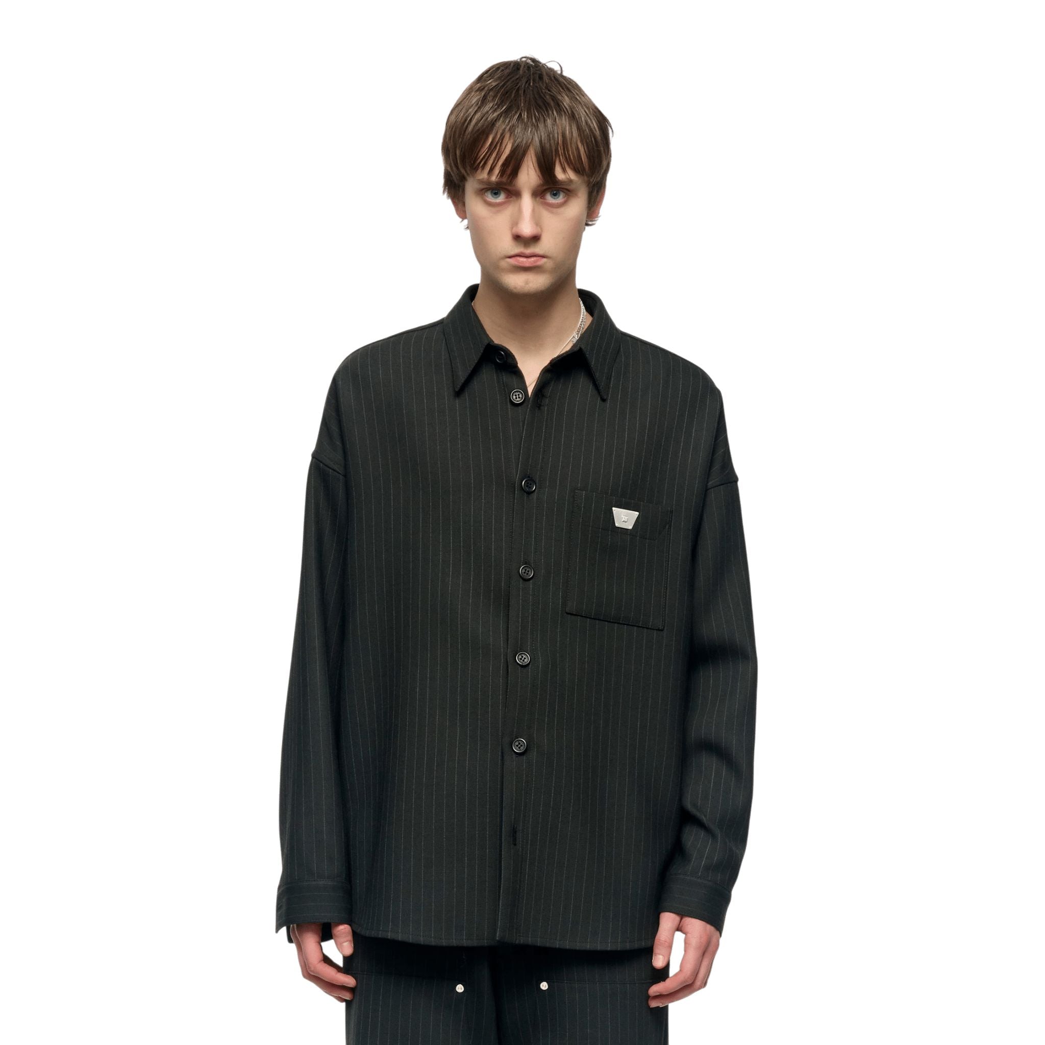 Misbhv Pinstripe Overshirt | A KONZEPT