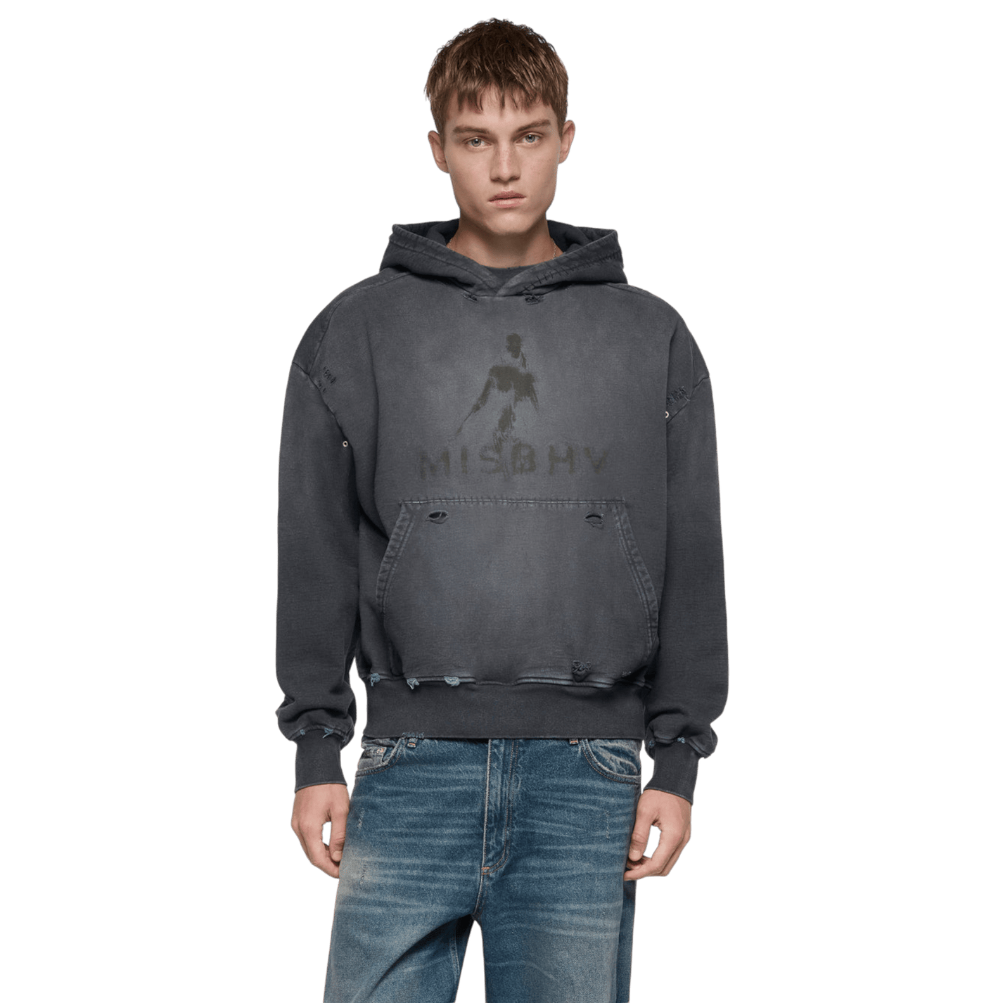 Misbhv Vintage Washed Out Hoodie - MISBHV