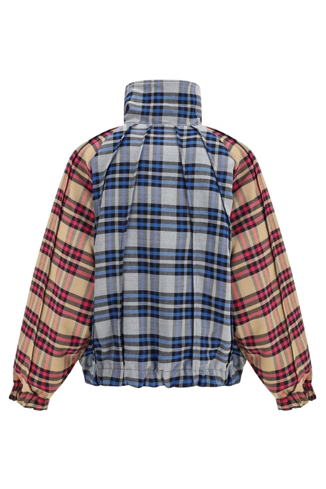 PDF Channel Federico Patchwork Check Jacket - PDF Channel