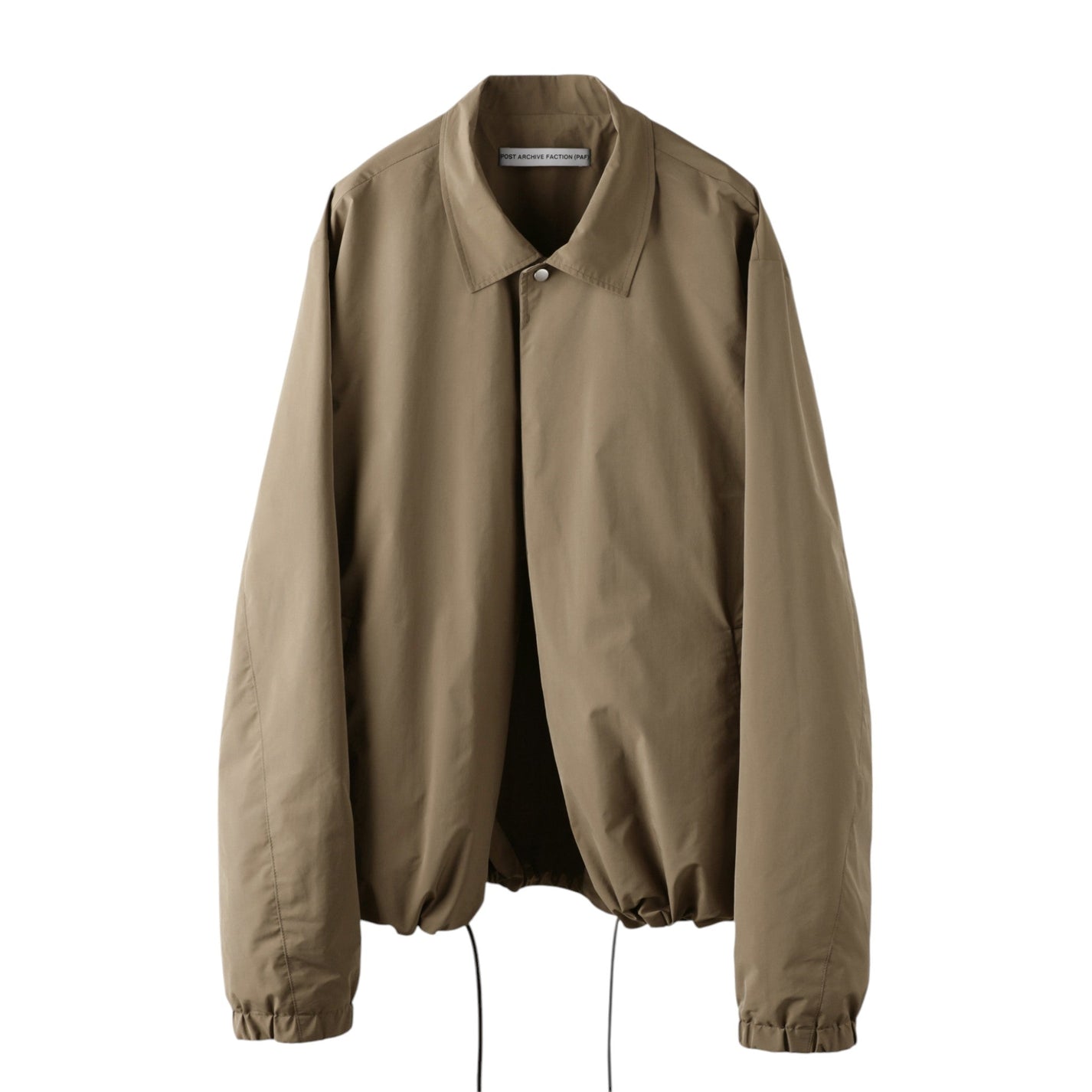 Post Archive Faction 8.0 Coach Jacket Right (Brown) - POST ARCHIVE FACTION (PAF)