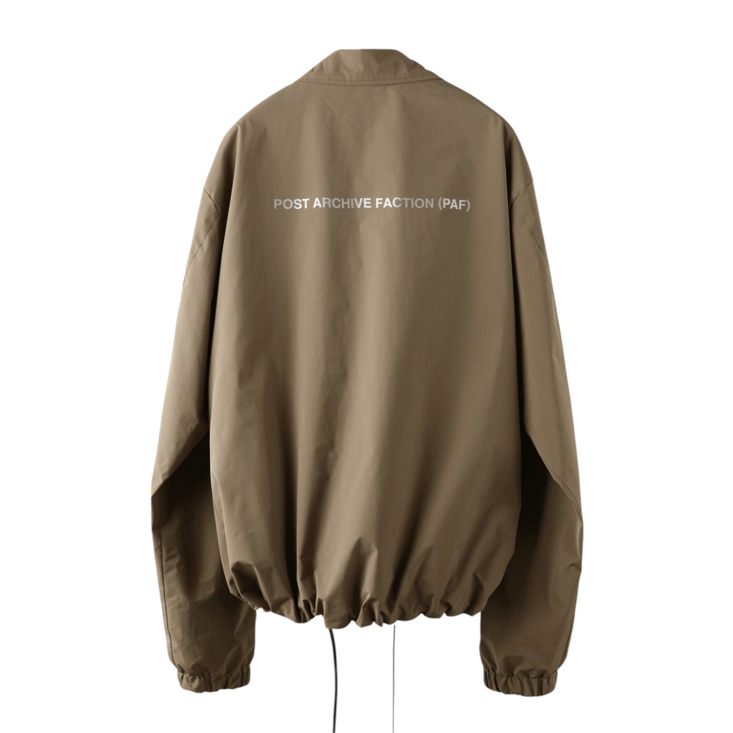 Post Archive Faction 8.0 Coach Jacket Right (Brown) - POST ARCHIVE FACTION (PAF)