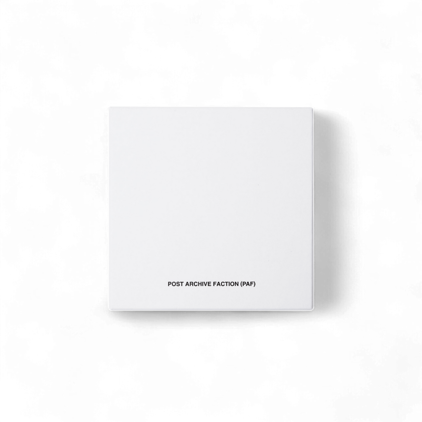 Post Archive Faction Belt 01 White - POST ARCHIVE FACTION (PAF)