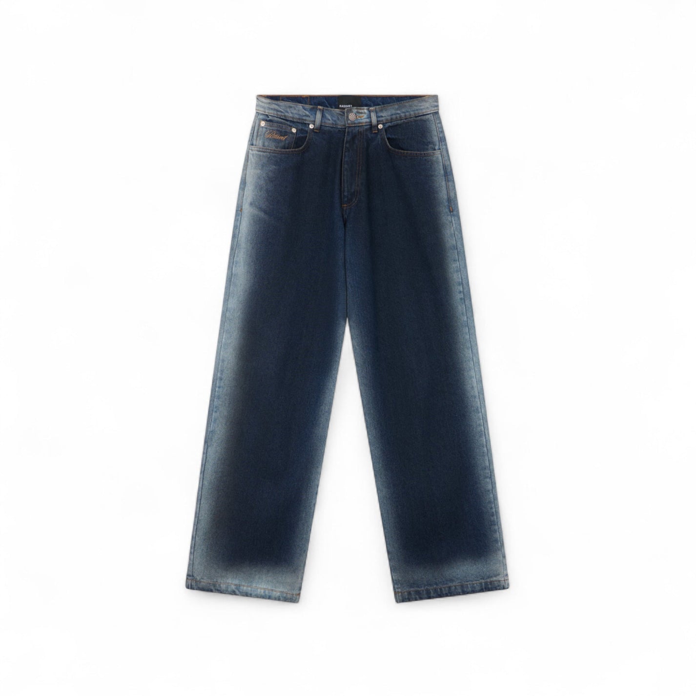 Rassvet Washed Baggy Jean Denim Pants - Rassvet