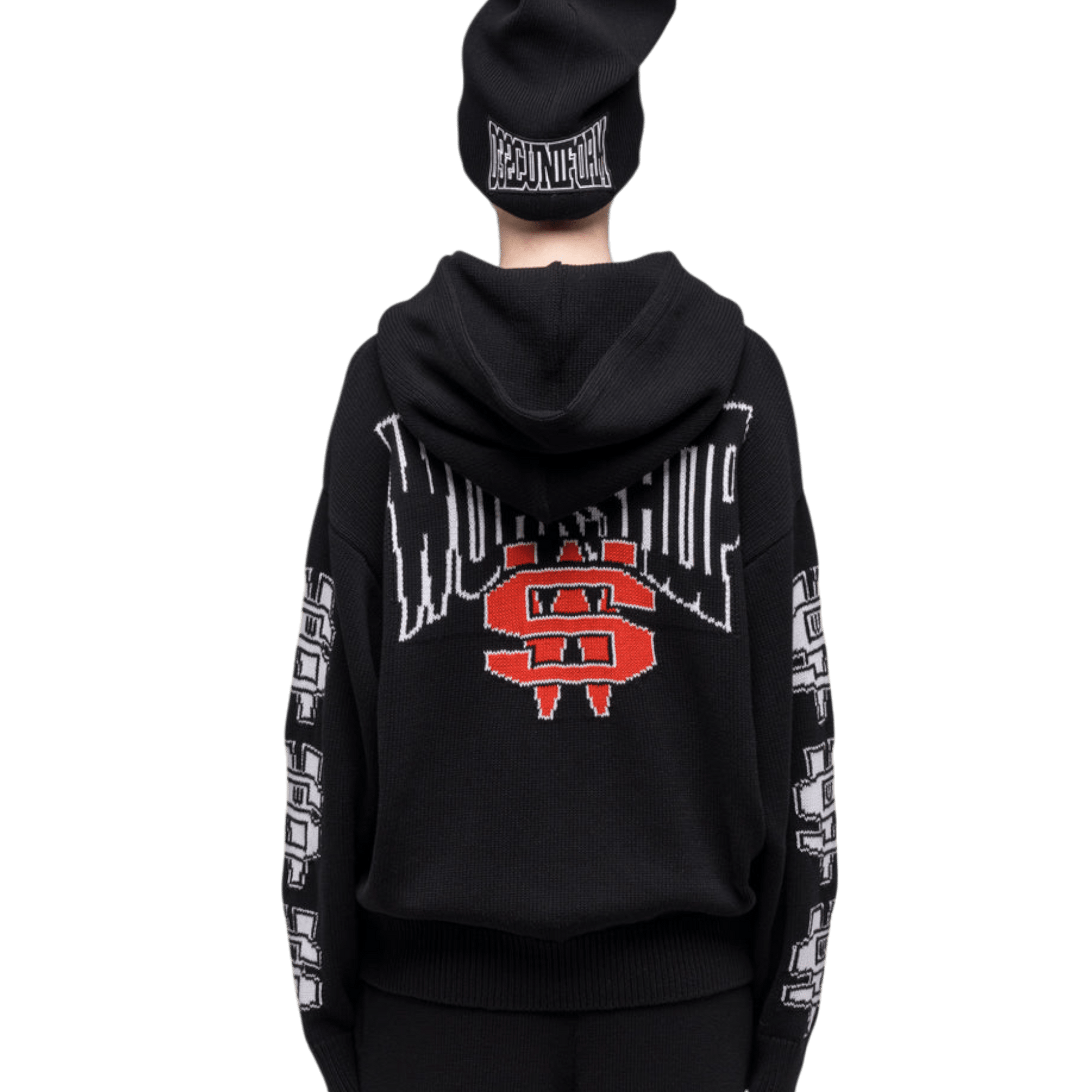 032 One Dollar Bill Knit Hoodie - 032C