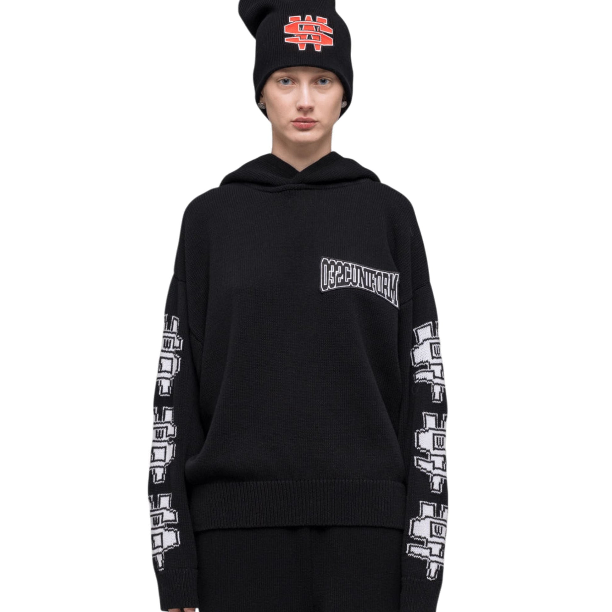 032 One Dollar Bill Knit Hoodie - 032C