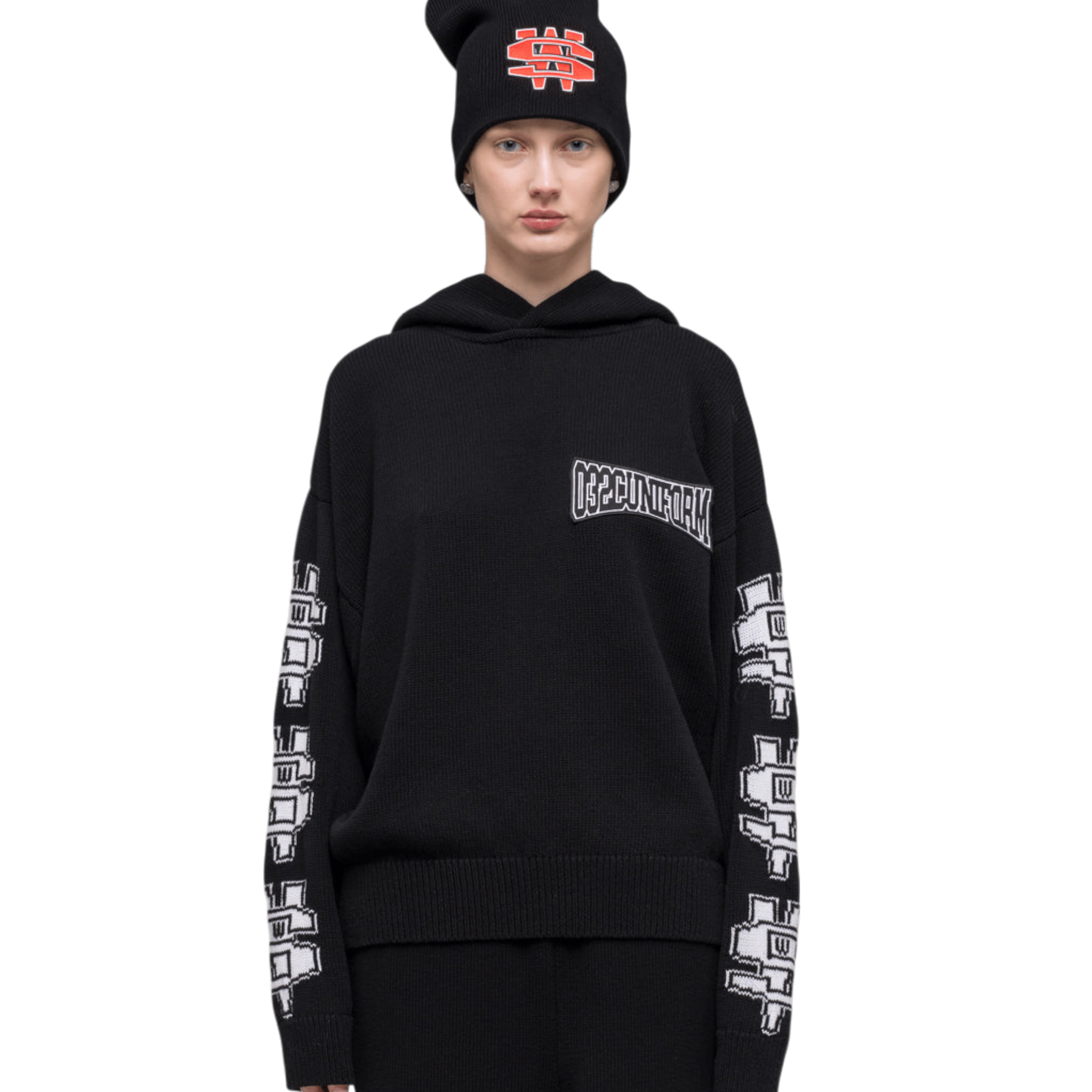 032 One Dollar Bill Knit Hoodie - 032C