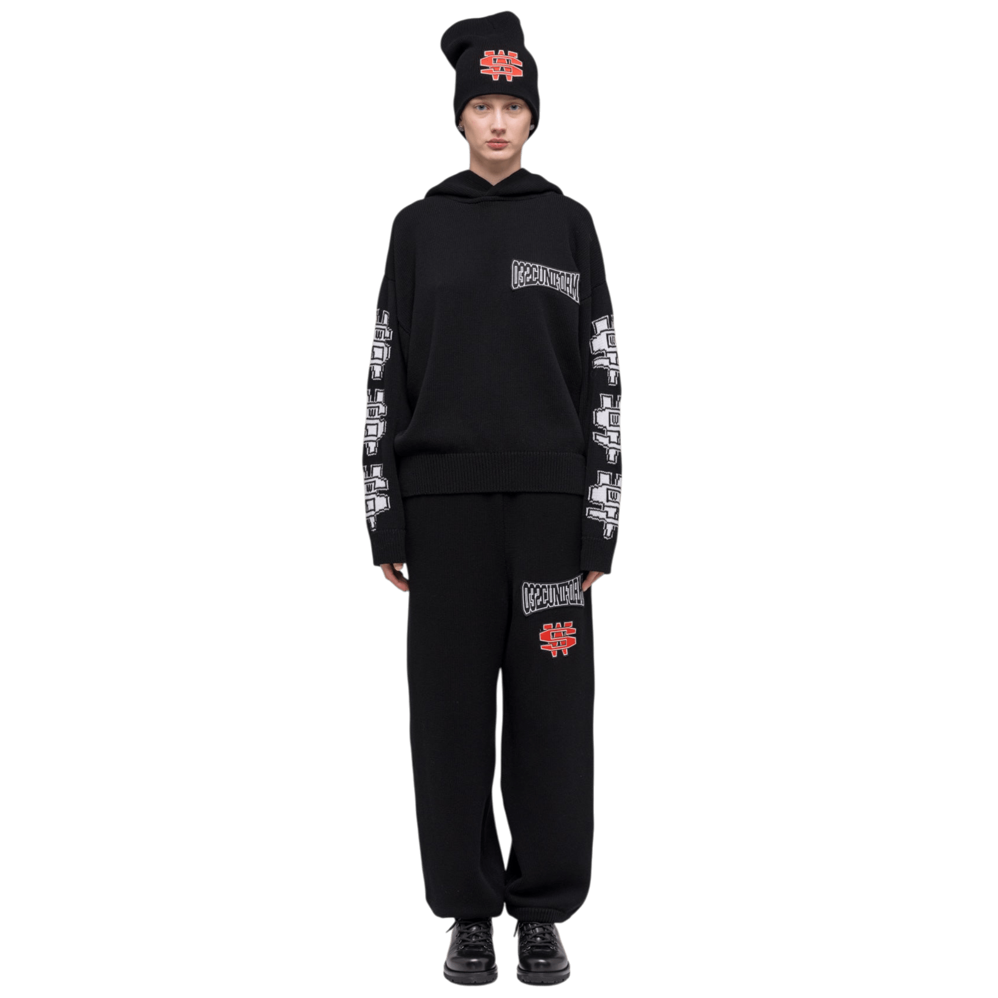 032 One Dollar Bill Knit Hoodie - 032C