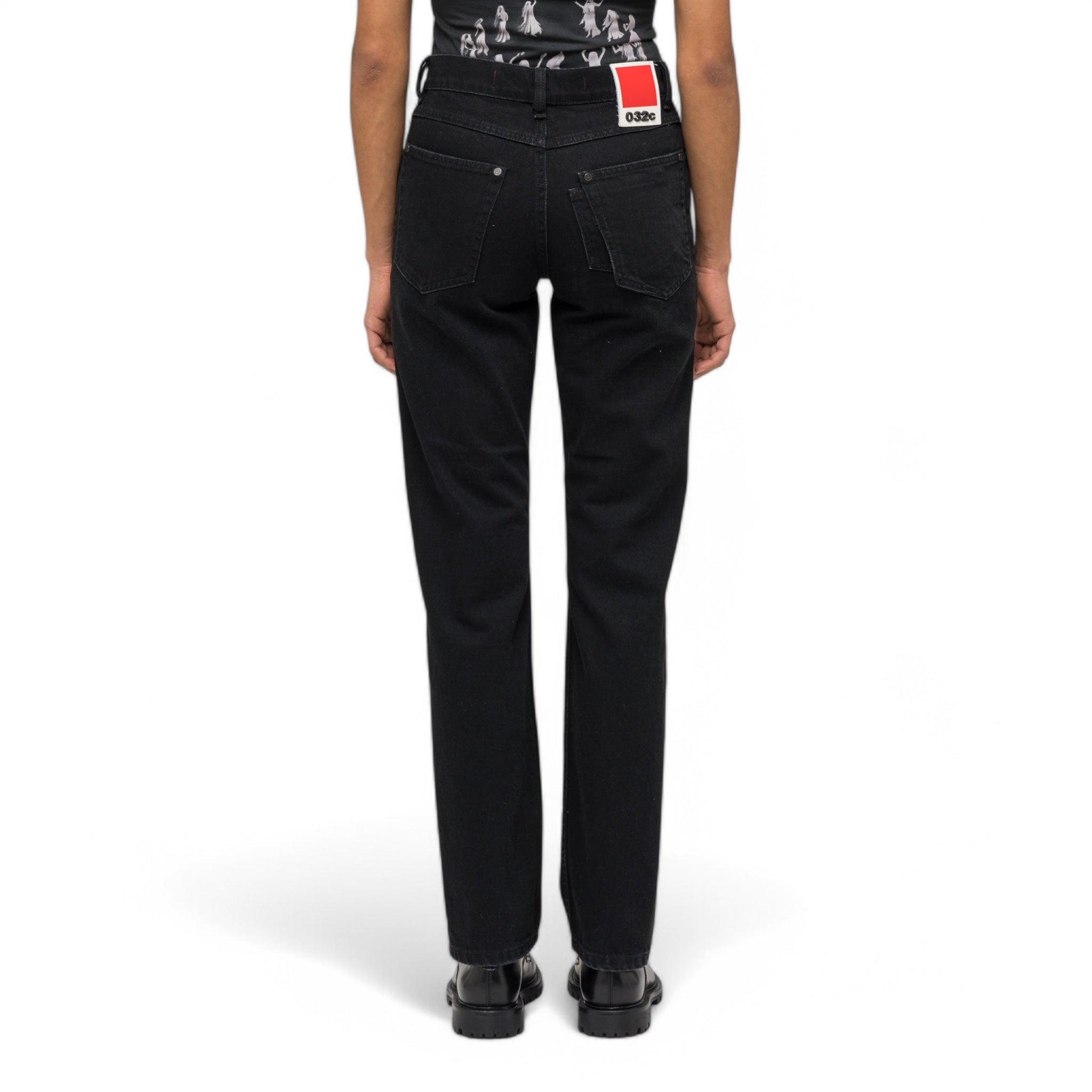 032C &quot;DOWN TO EARTH&quot; STRAIGHT LEG JEANS - 032C