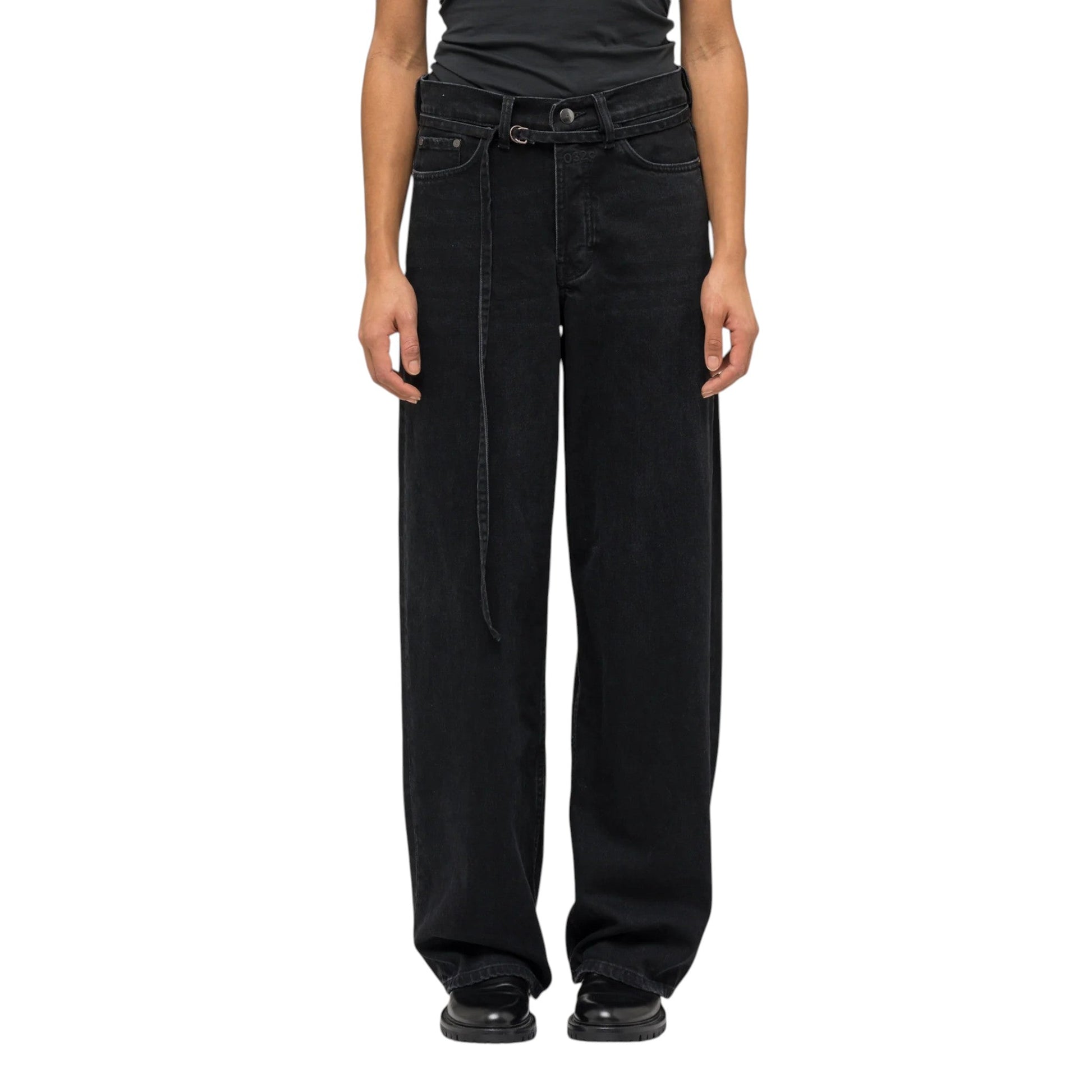 032C &quot;DOWN TO EARTH&quot; WIDE LEG JEANS - 032C