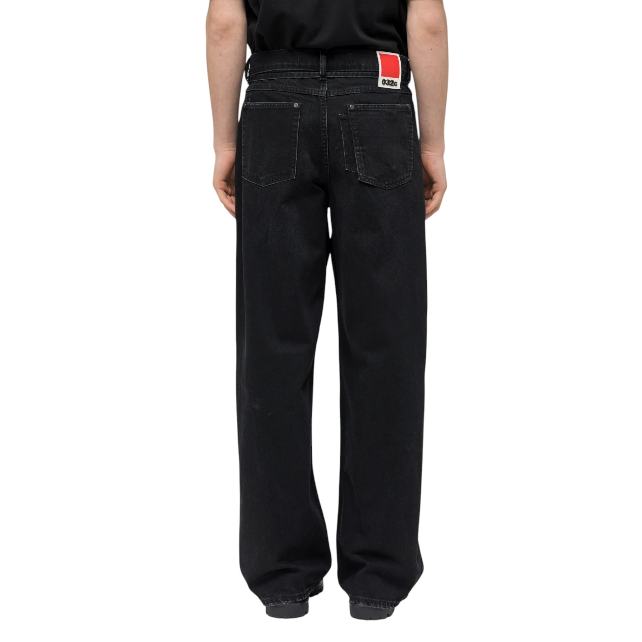 032C &quot;DOWN TO EARTH&quot; WIDE LEG JEANS - 032C