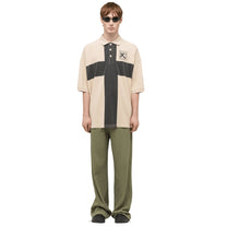 032C Fainting Cross Oversized Polo Shirt - 032C