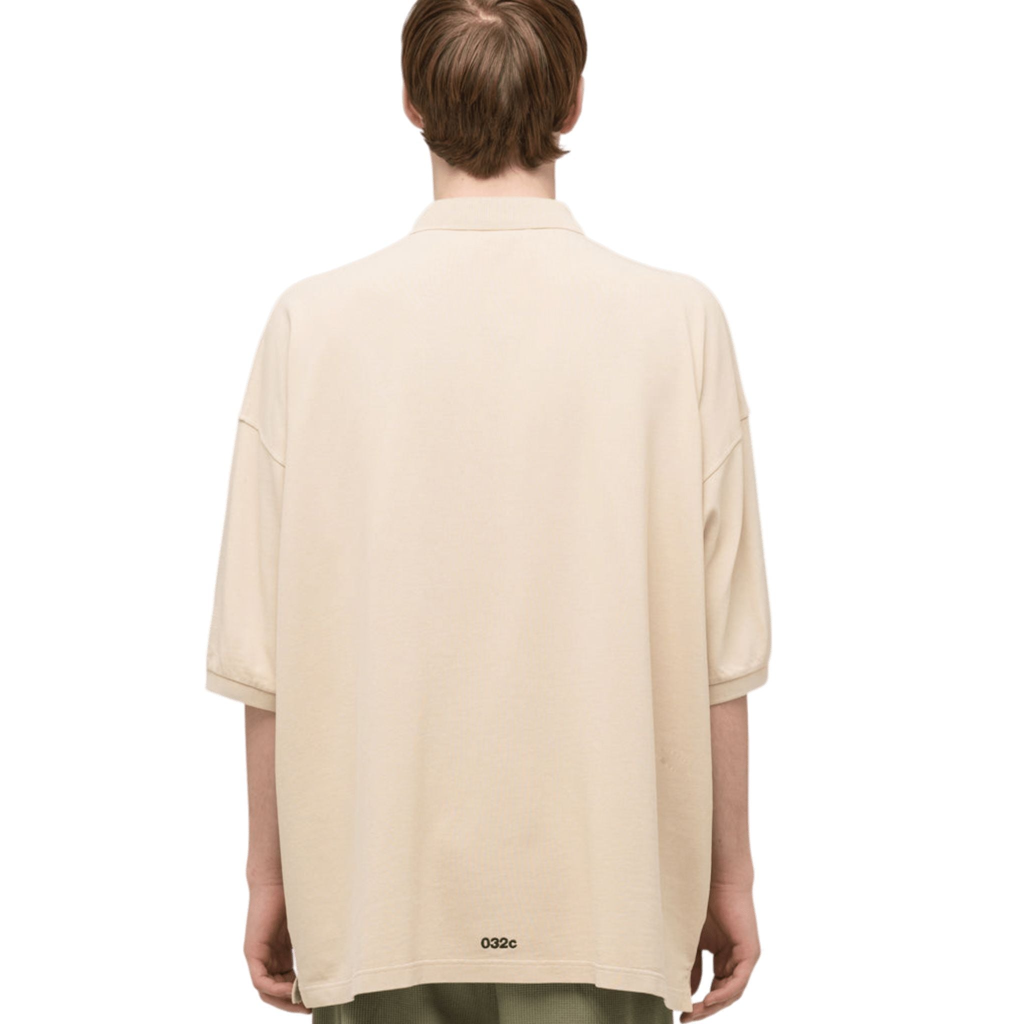 032C Fainting Cross Oversized Polo Shirt - 032C