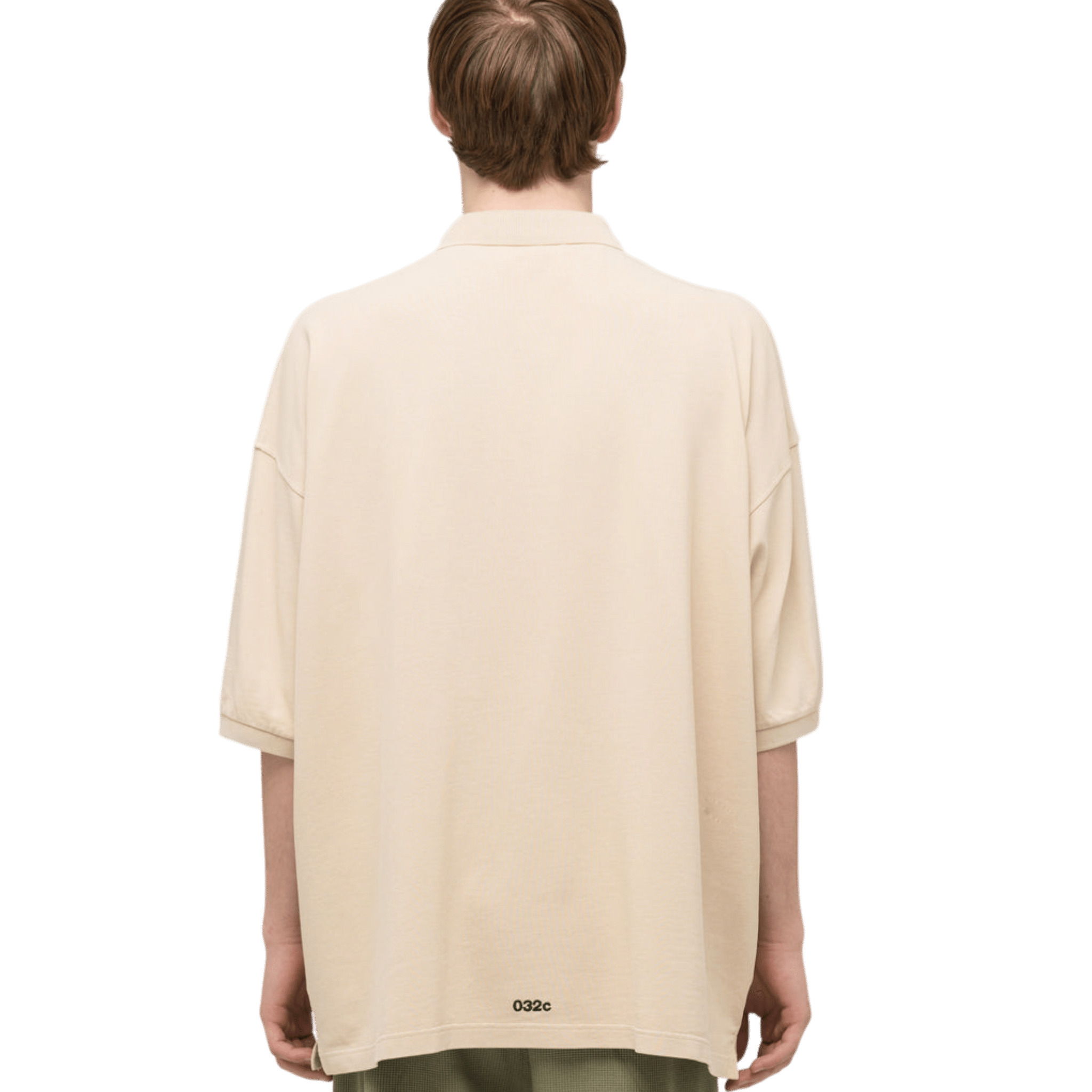 032C Fainting Cross Oversized Polo Shirt - 032C
