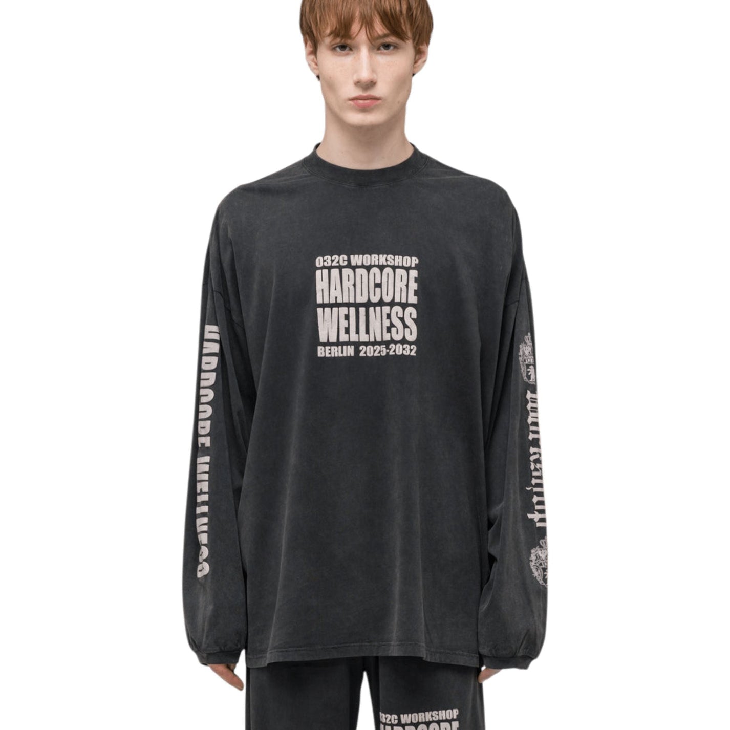 032C Hardcore Wellness Oversized Longsleeve - 032C