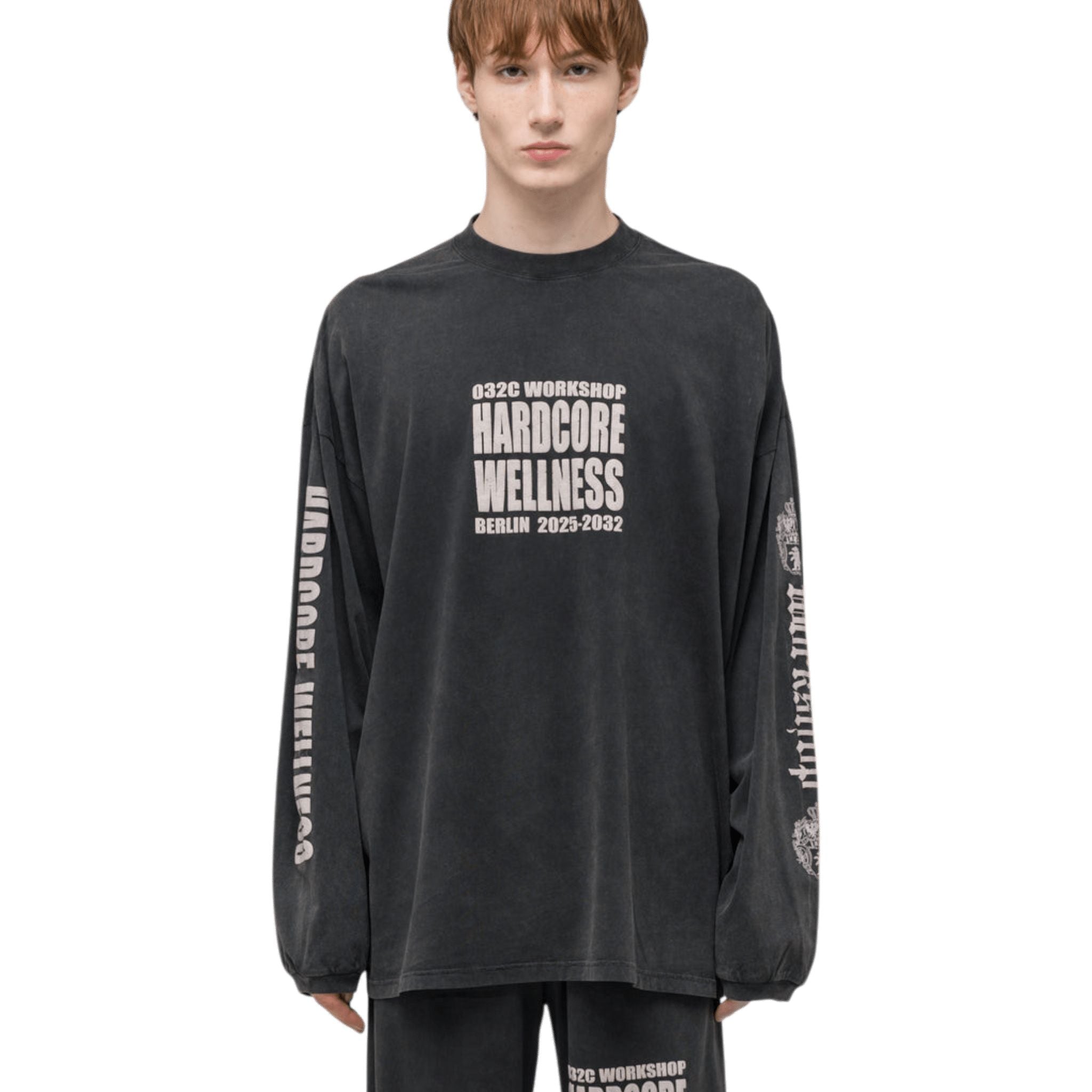 032C Hardcore Wellness Oversized Longsleeve - 032C