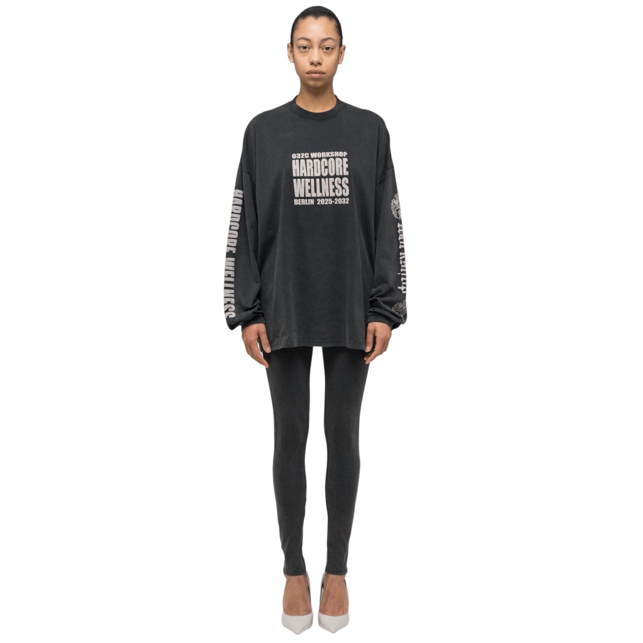 032C Hardcore Wellness Oversized Longsleeve - 032C