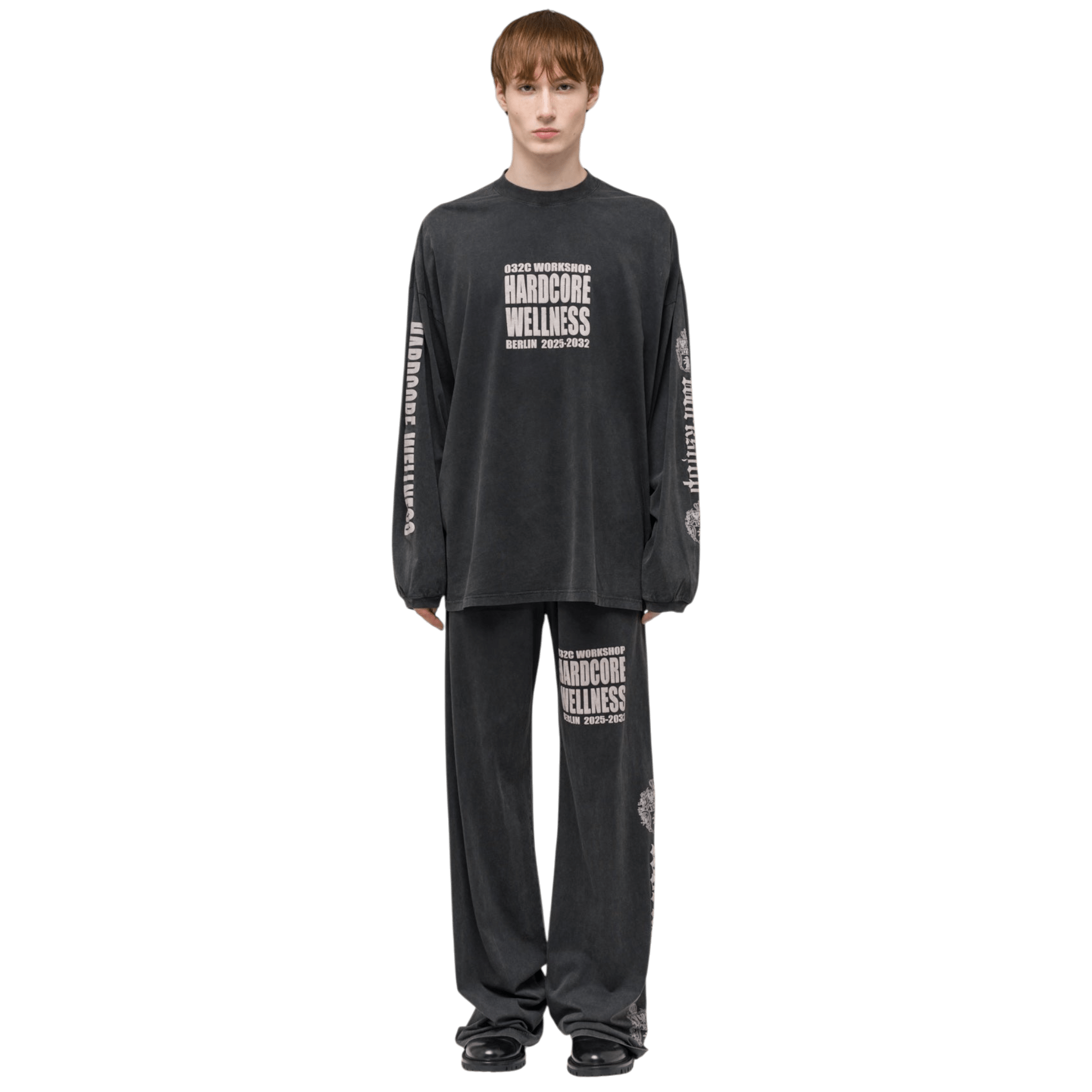 032C Hardcore Wellness Oversized Longsleeve - 032C