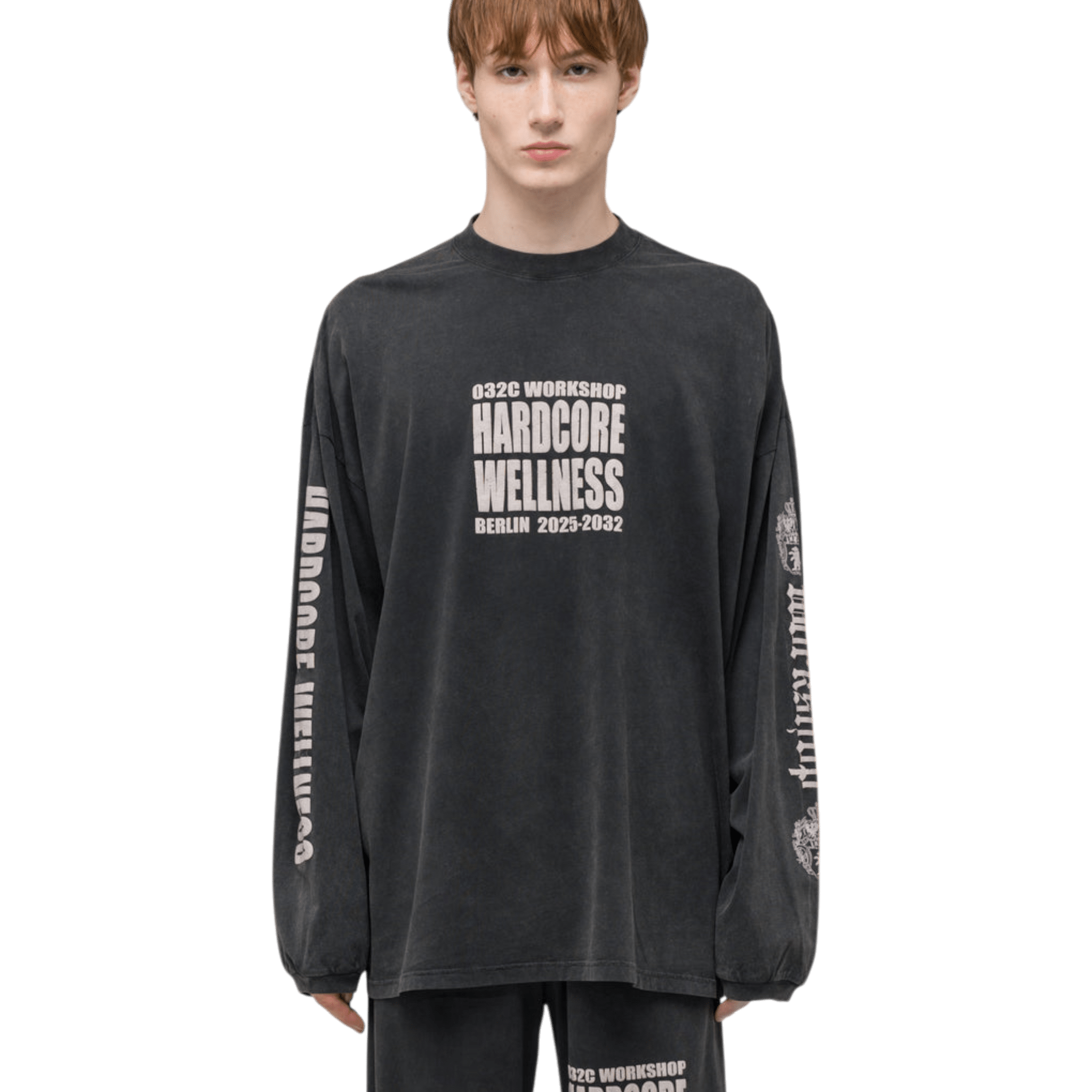 032C Hardcore Wellness Oversized Longsleeve - 032C