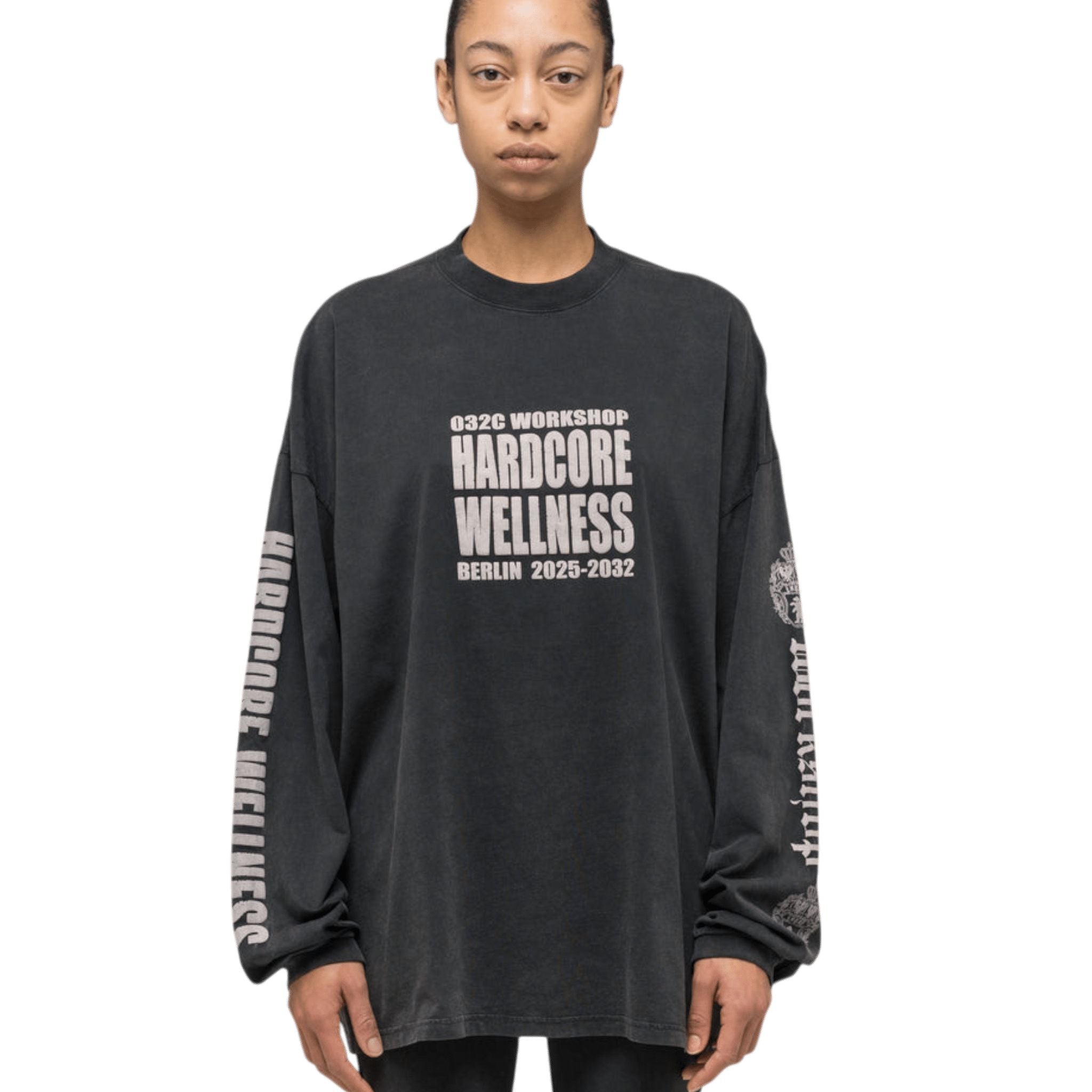 032C Hardcore Wellness Oversized Longsleeve - 032C