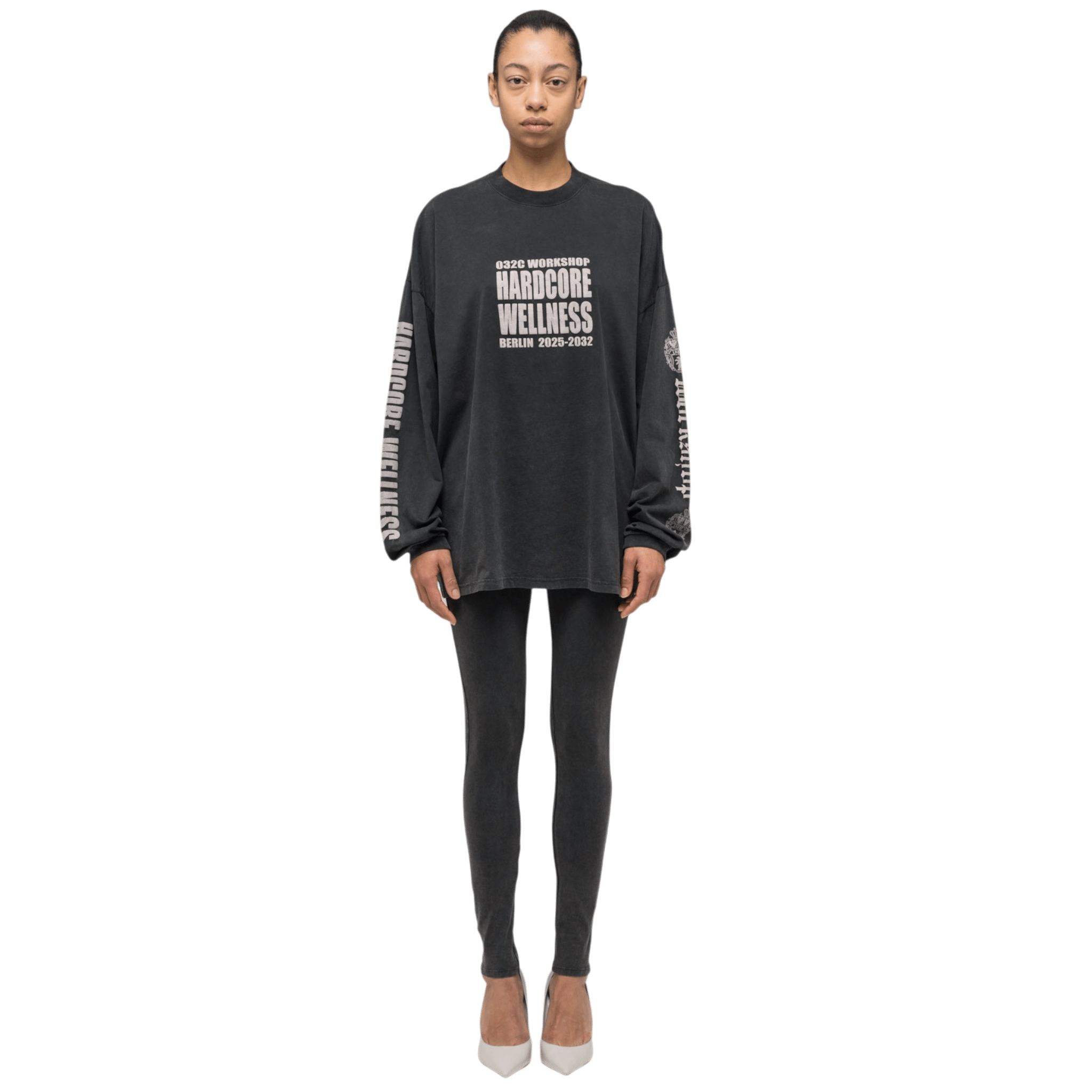 032C Hardcore Wellness Oversized Longsleeve - 032C