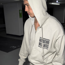 032C Hardcore Wellness Zip Up Hoodie - 032C