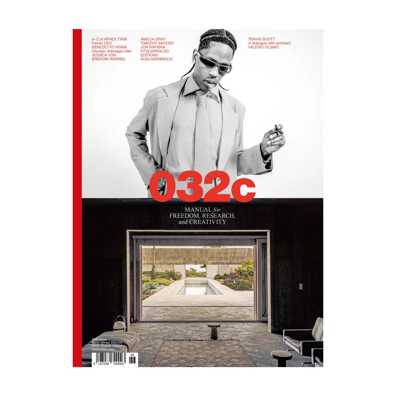 032c Issue #46 – Winter 2024/25: Travis Scott - 032C