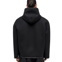 032C Neoprene Zip Up Hooded Jacket - 032C